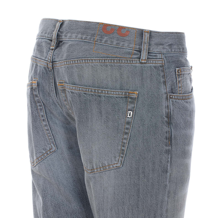 Dondup Jeans Blue Cotton