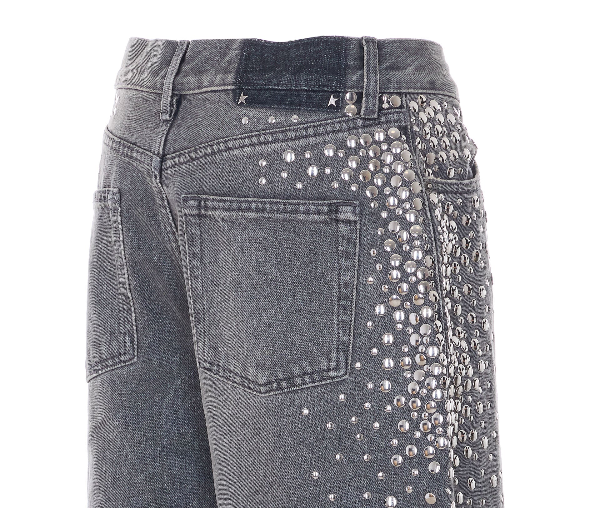 Golden Goose Jeans Grey Cotton