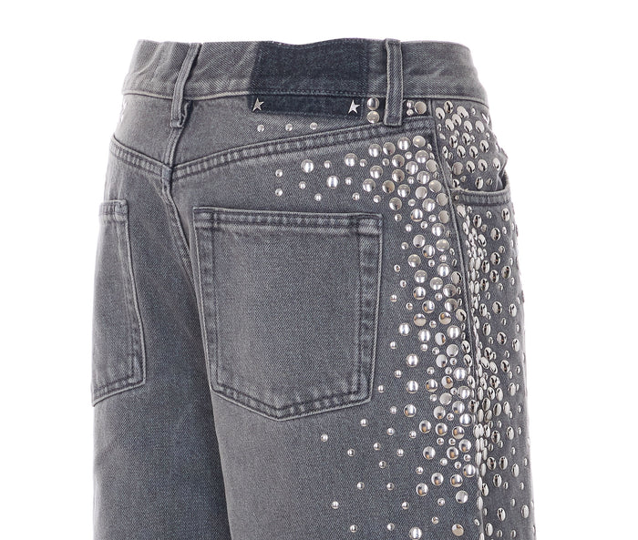 Golden Goose Jeans Grey Cotton