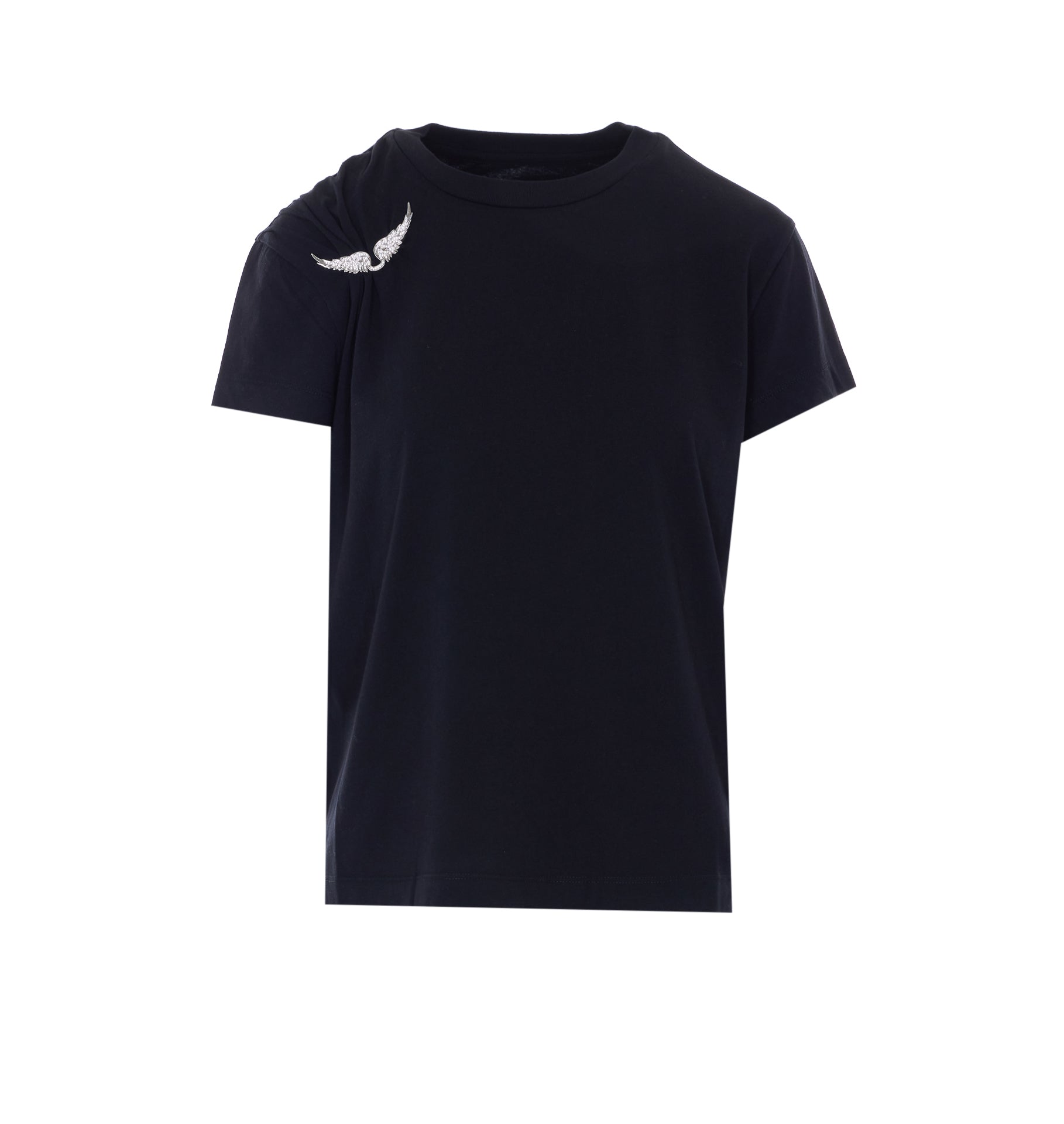 Zadig & Voltaire T-Shirts And Polos Black Cotton
