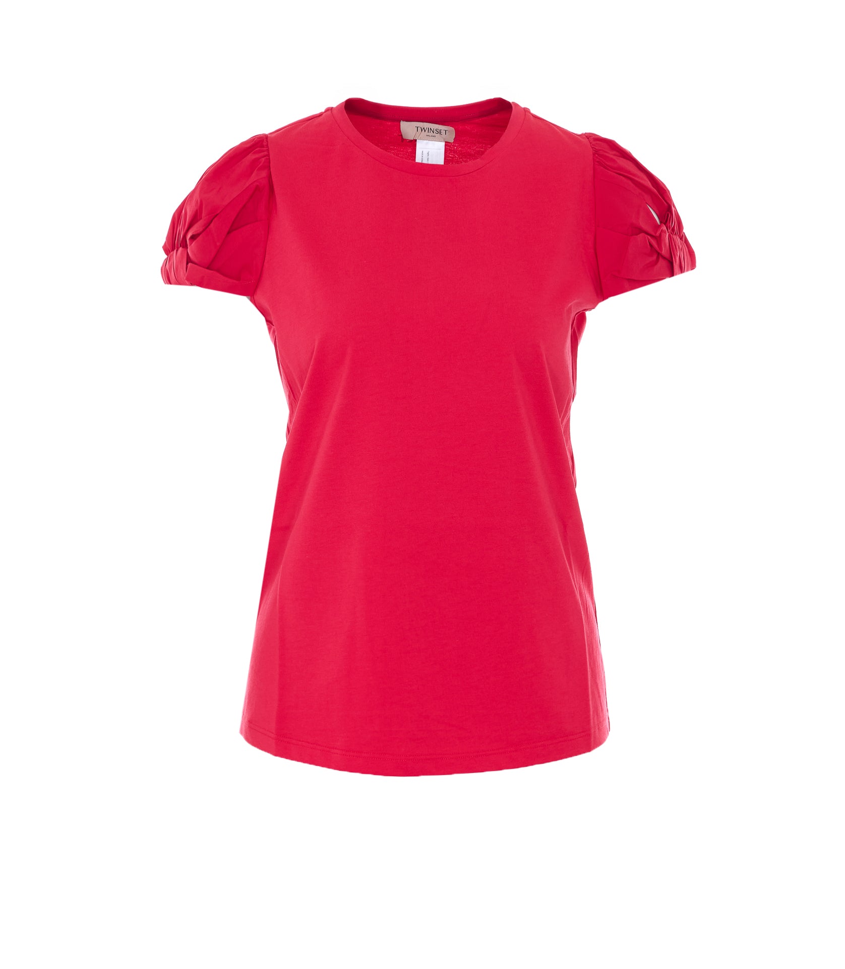 Twin-Set T-Shirts And Polos Red Cotton