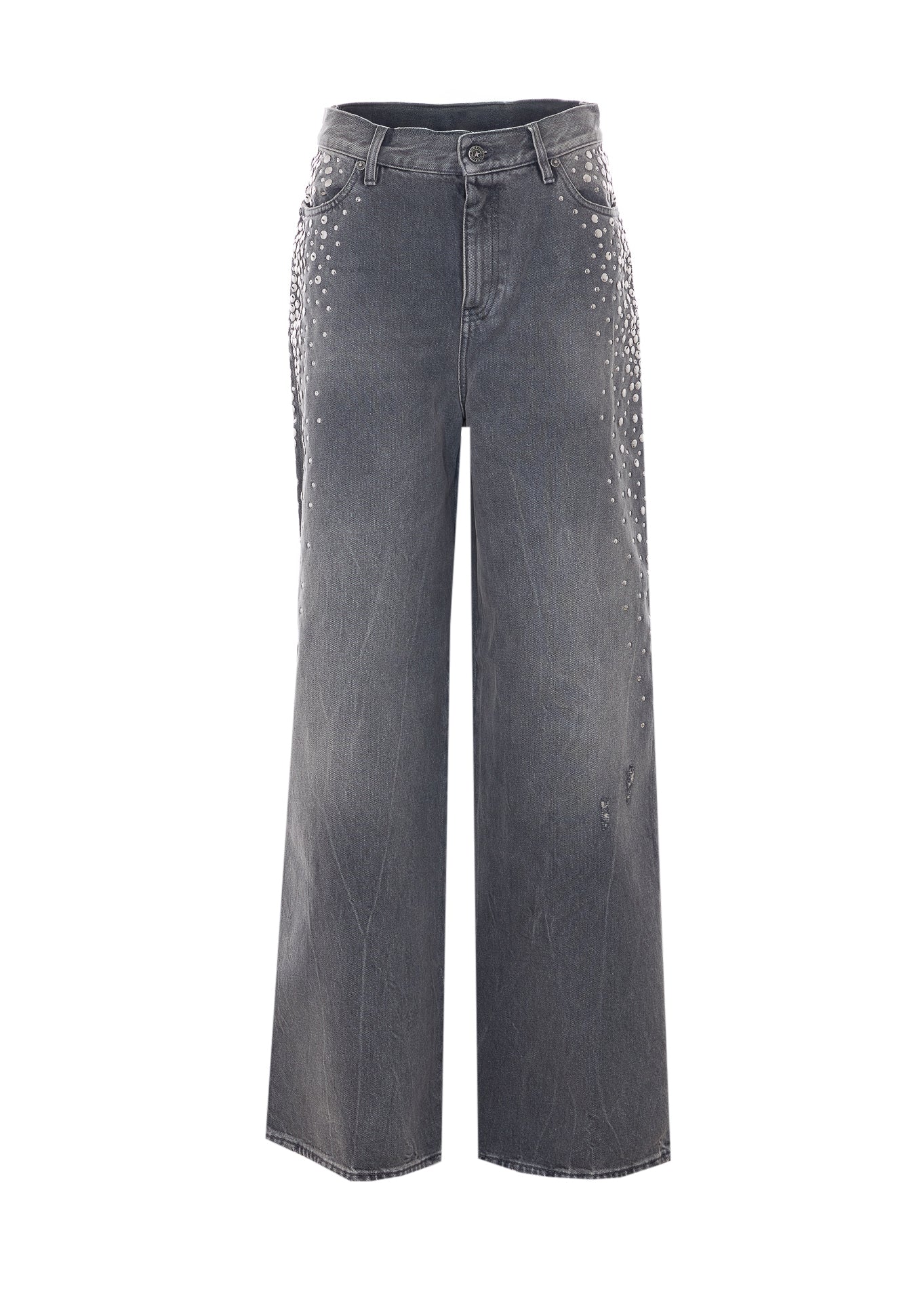 Golden Goose Jeans Grey Cotton