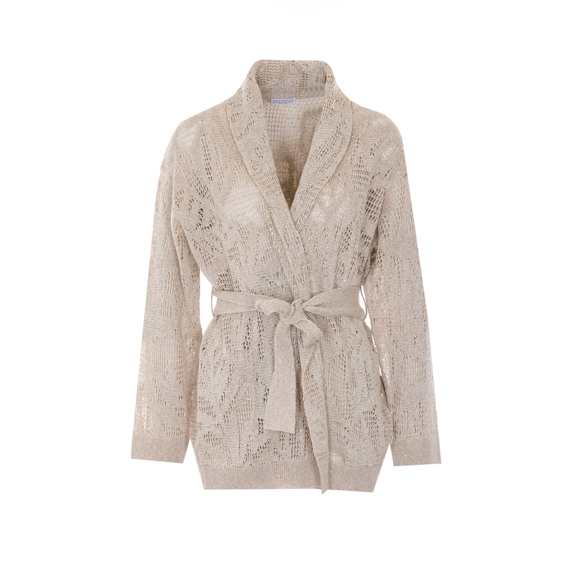 Brunello Cucinelli Sweaters Beige Linen