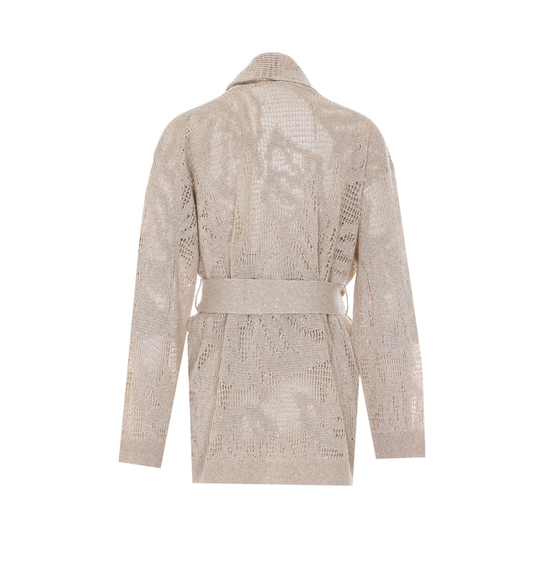 Brunello Cucinelli Sweaters Beige Linen