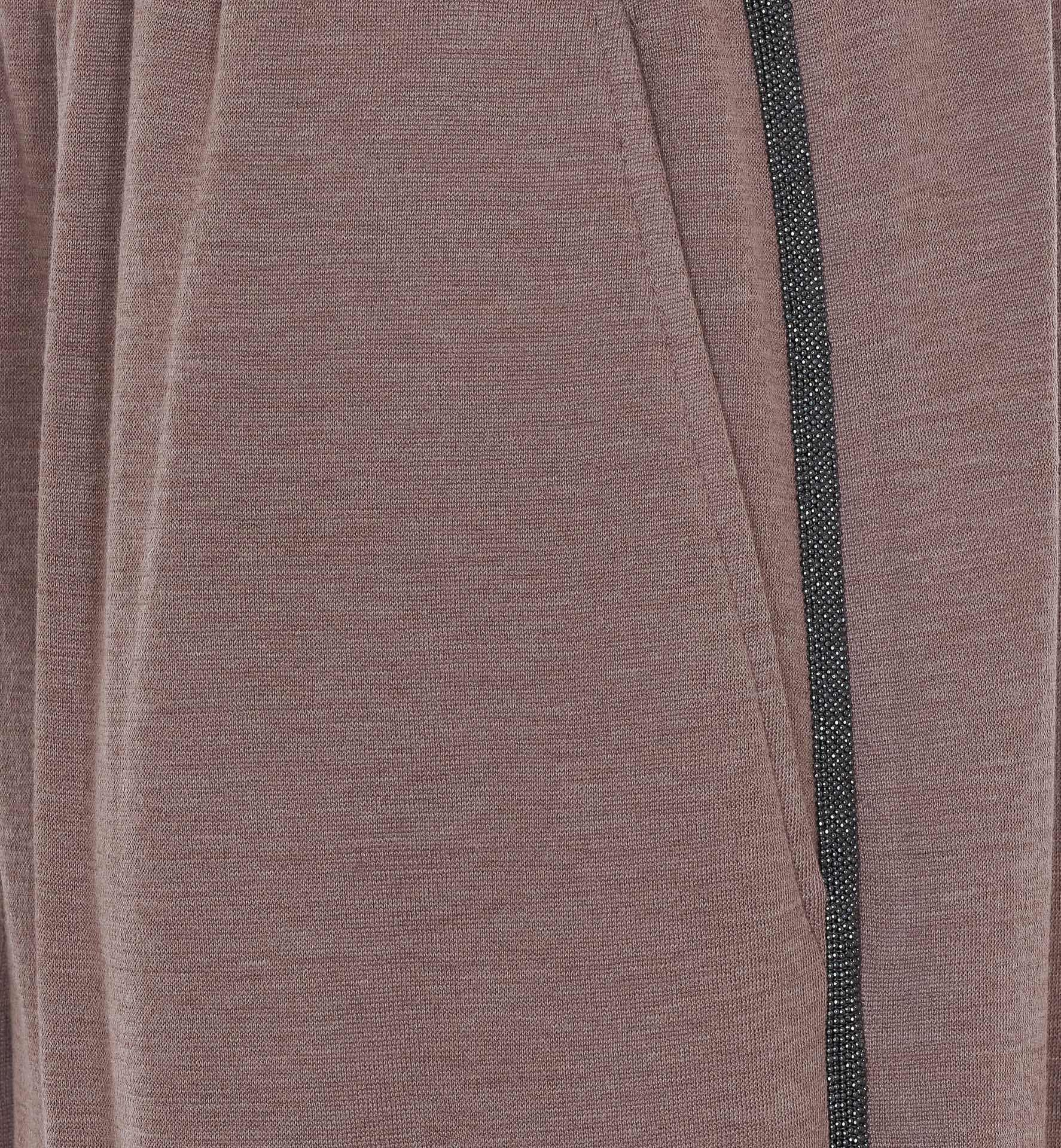 Brunello Cucinelli Trousers Purple Cotton