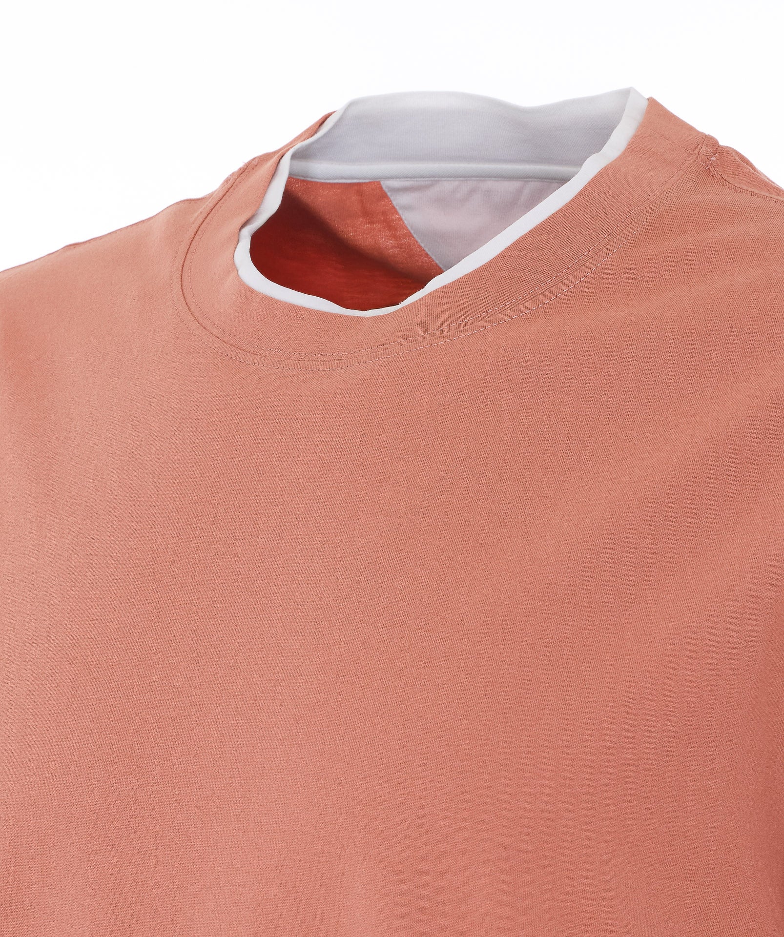 Brunello Cucinelli T-Shirts And Polos Orange Cotton