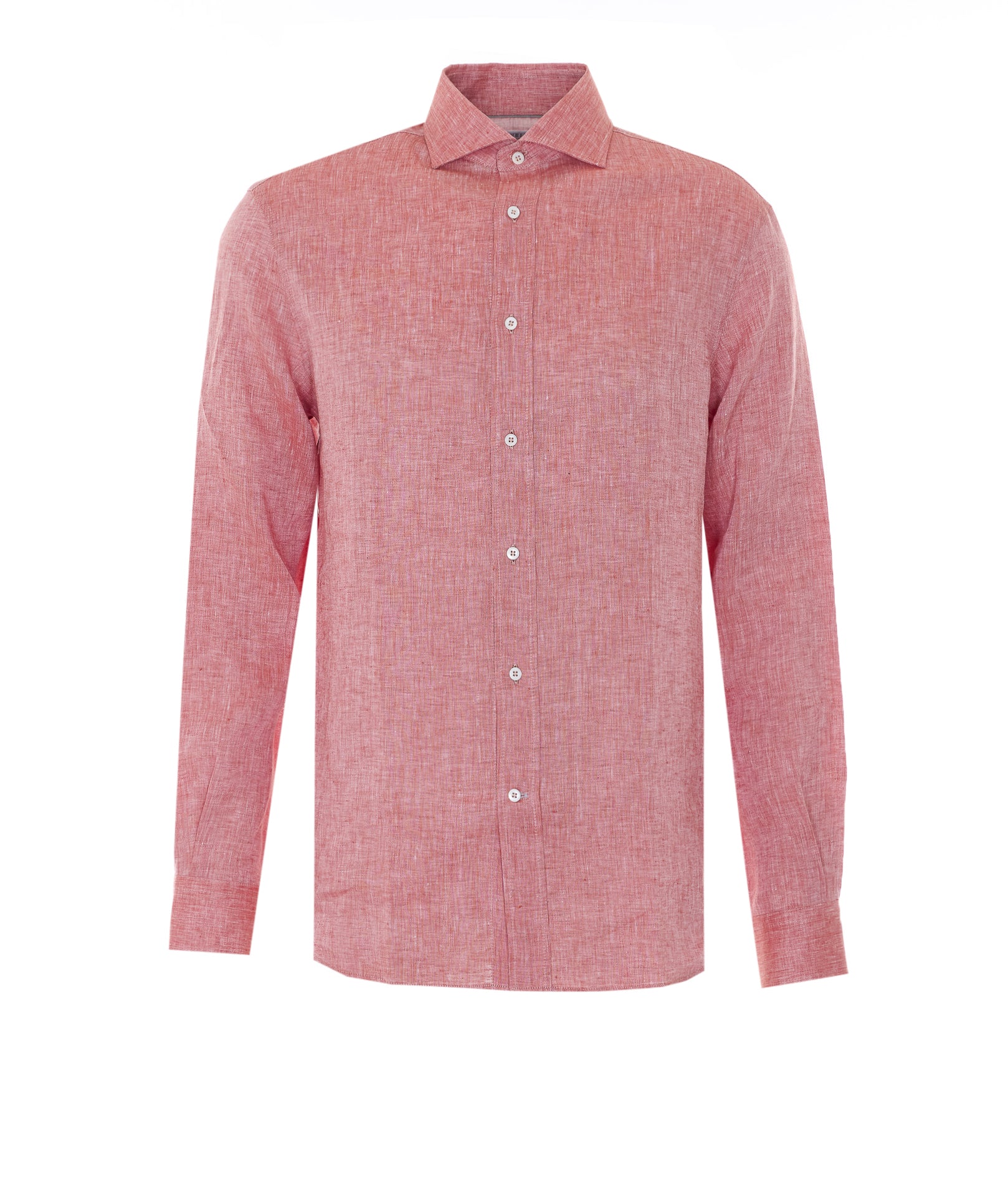 Brunello Cucinelli Shirts Pink Linen