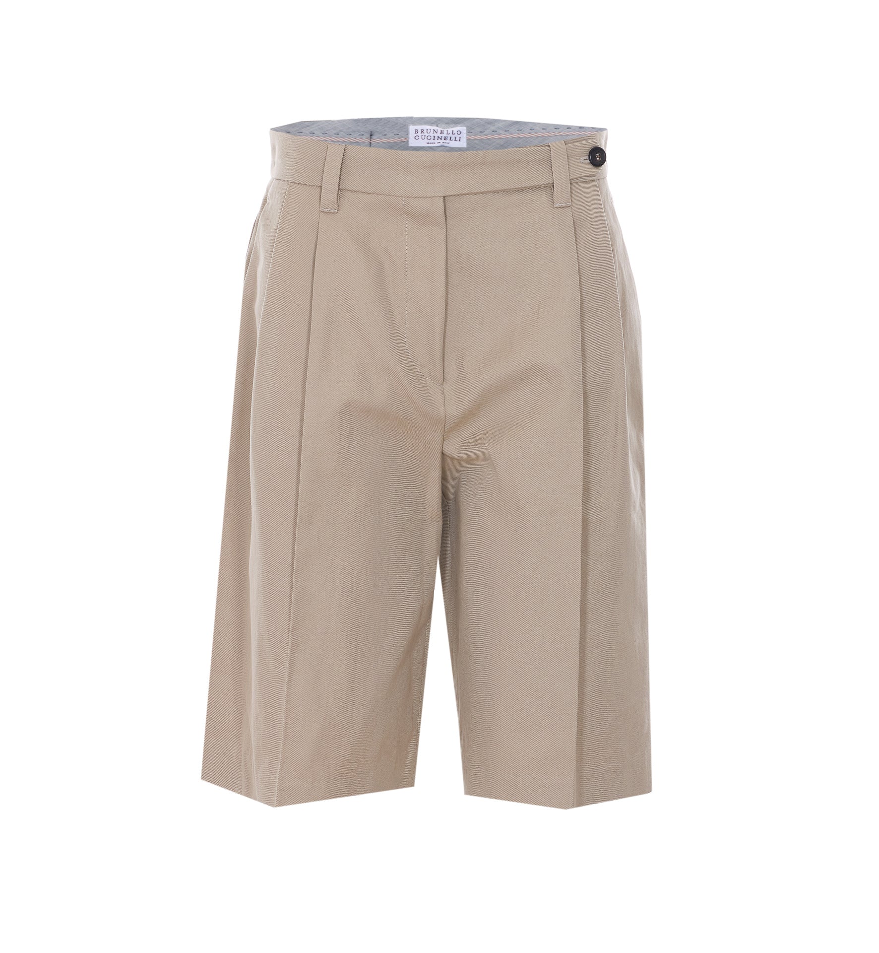 Brunello Cucinelli Trousers Beige Cotton