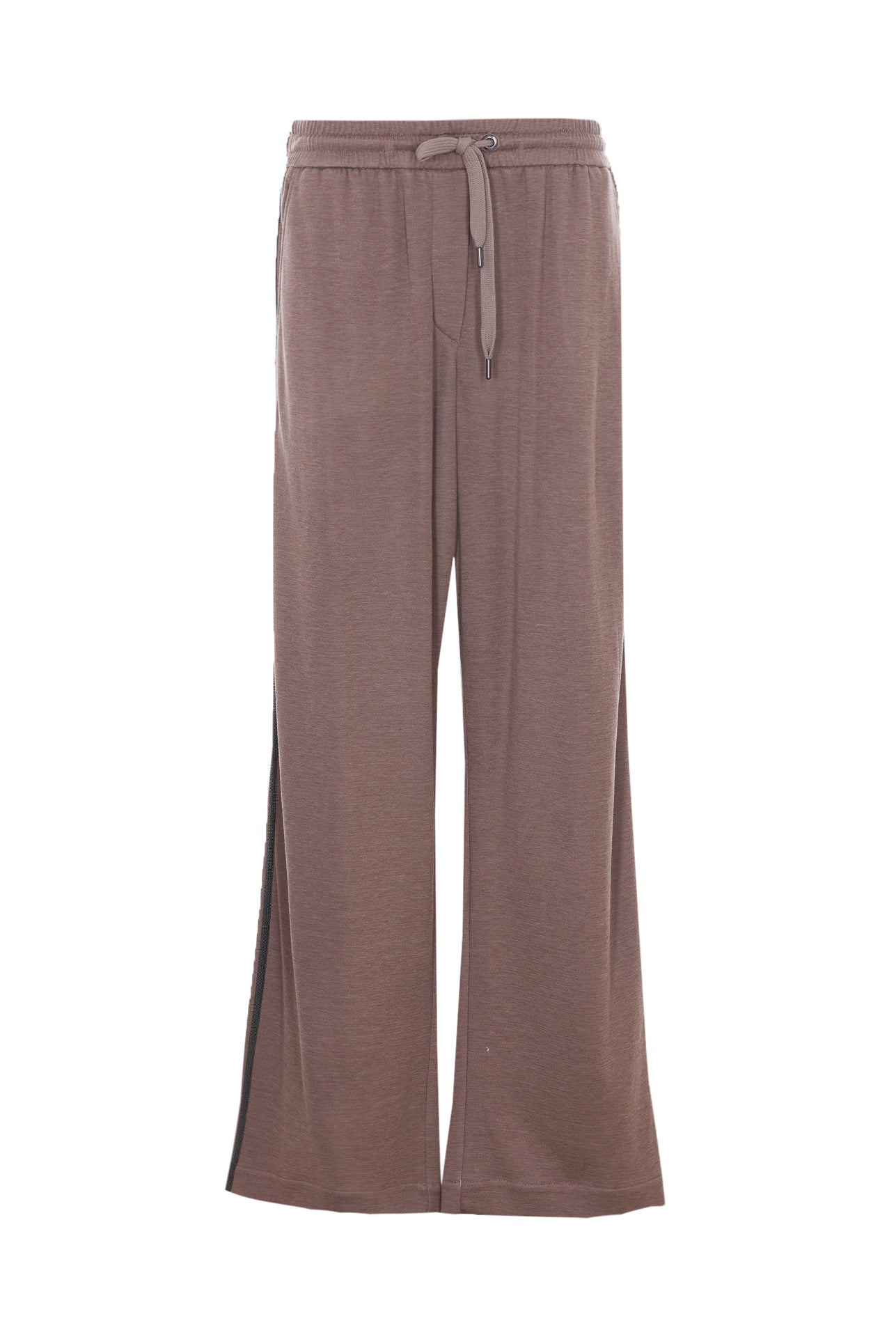 Brunello Cucinelli Trousers Purple Cotton