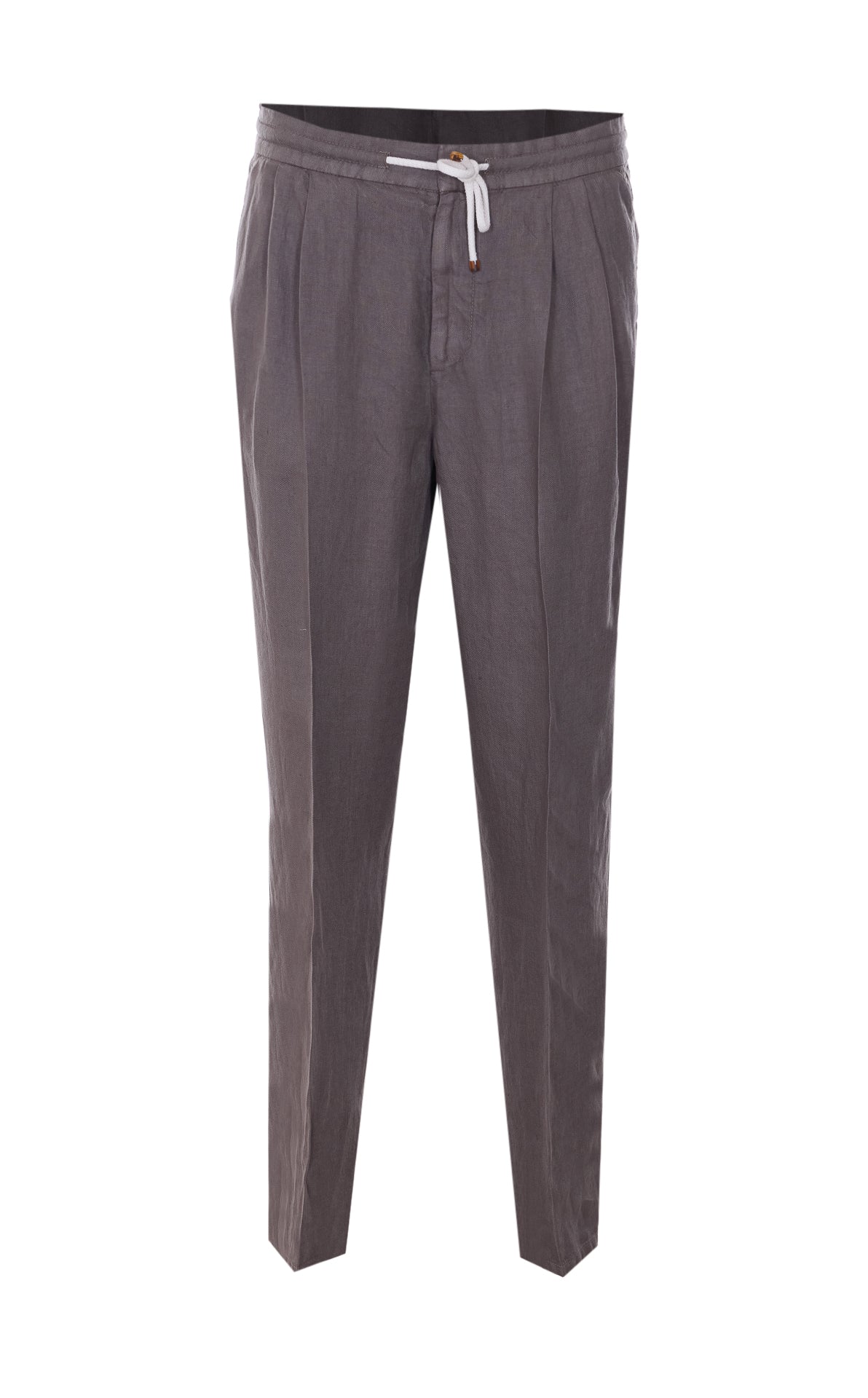 Brunello Cucinelli Trousers Grey Linen