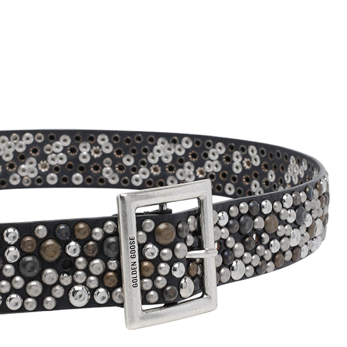 Golden Goose Black Calf Leather