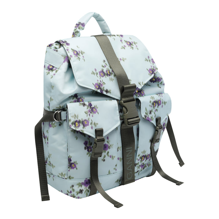 Ganni Bags Blue Polyamide