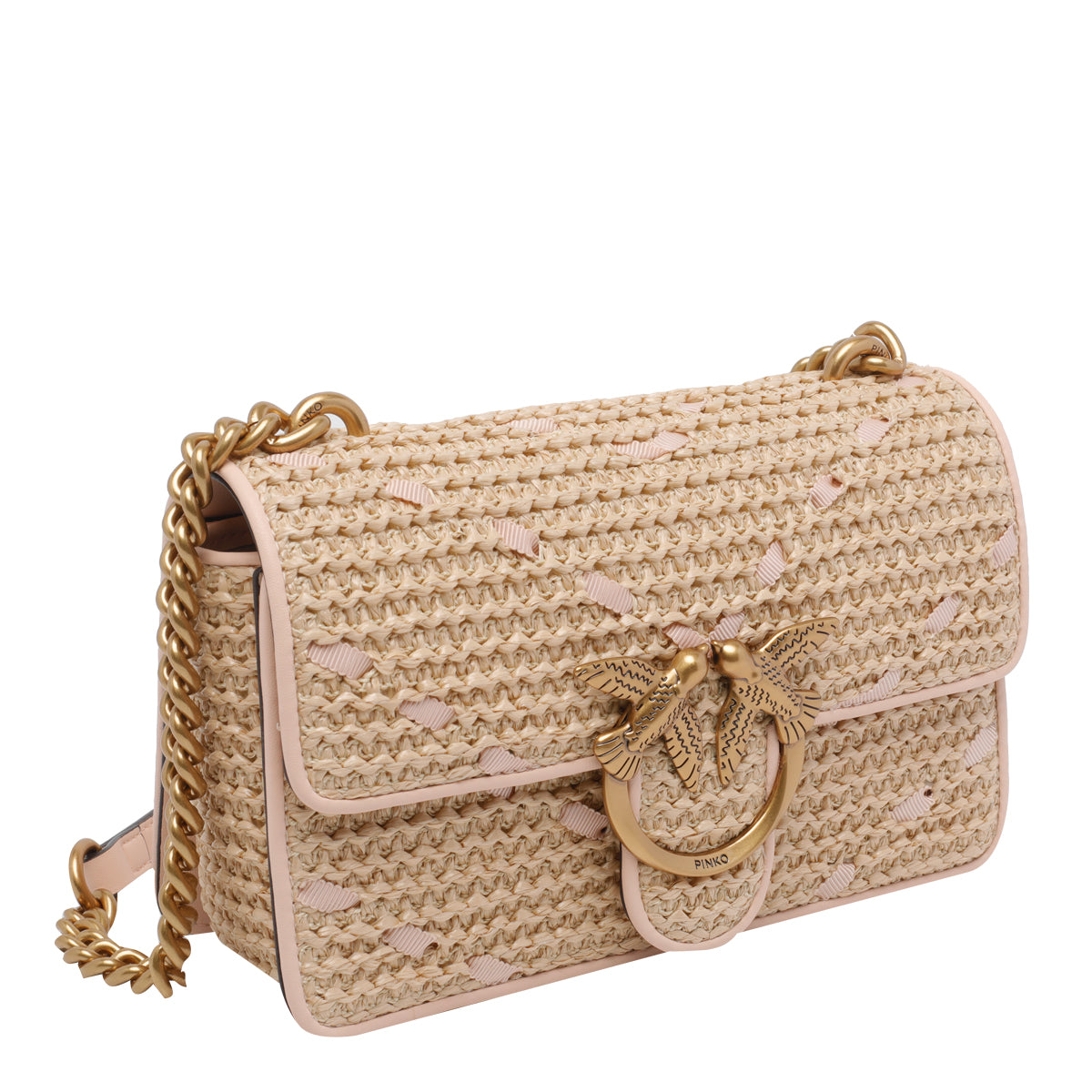 Pinko Bags Beige Polypropylene Polyester