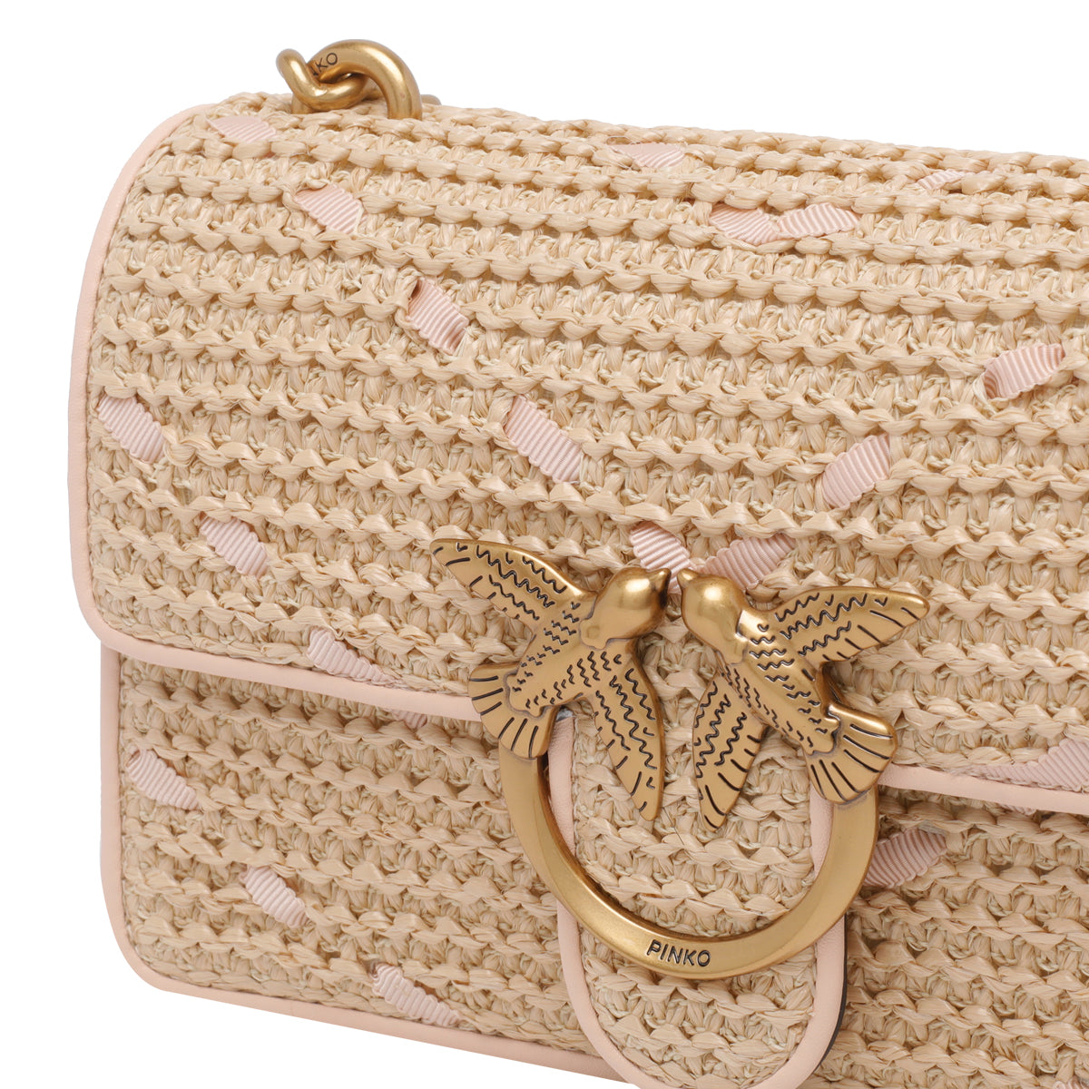 Pinko Bags Beige Polypropylene Polyester