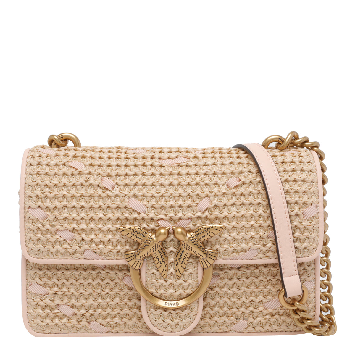 Pinko Bags Beige Polypropylene Polyester