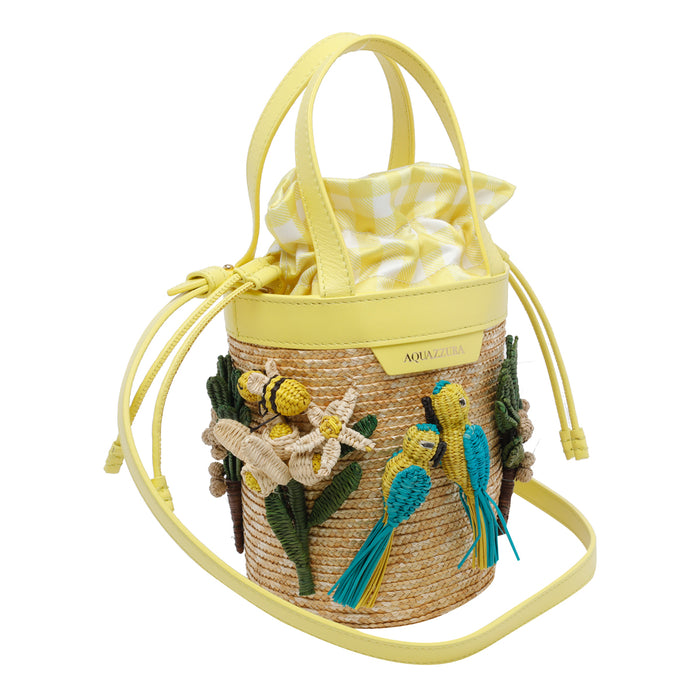 Aquazzura Bags Beige Raffia