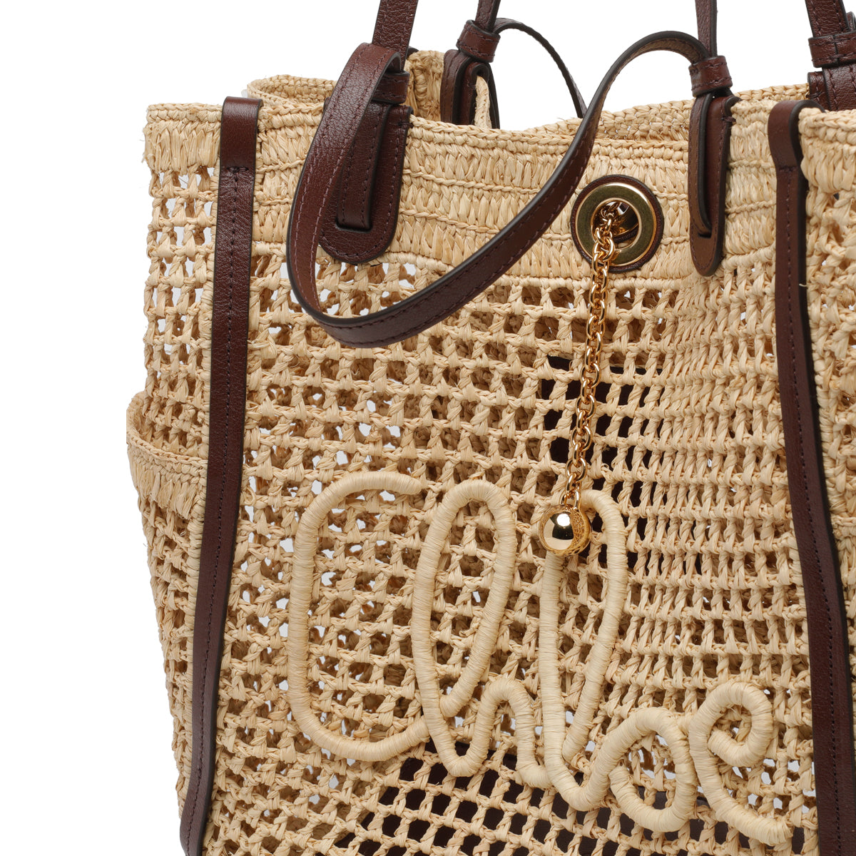 Chloè Bags Beige Rafia