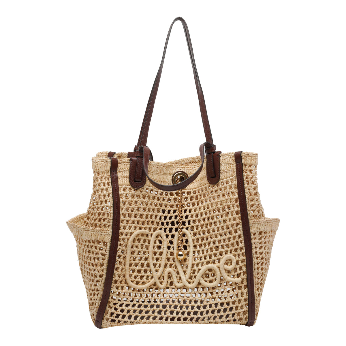 Chloè Bags Beige Rafia