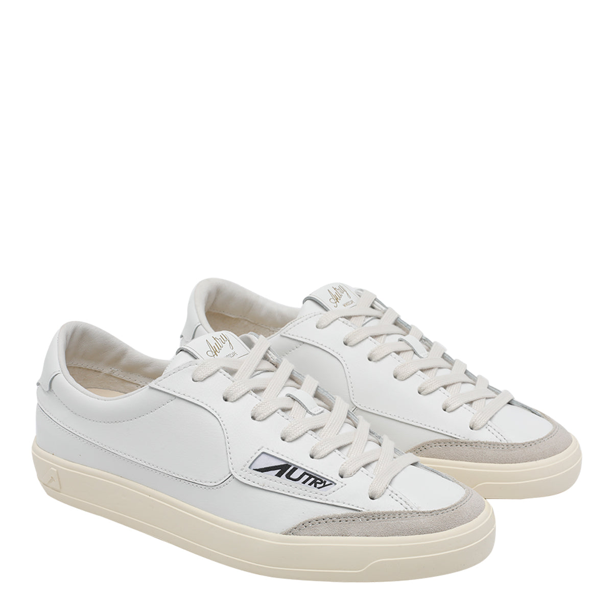 Autry Sneakers White Calf Leather/rubber Sole