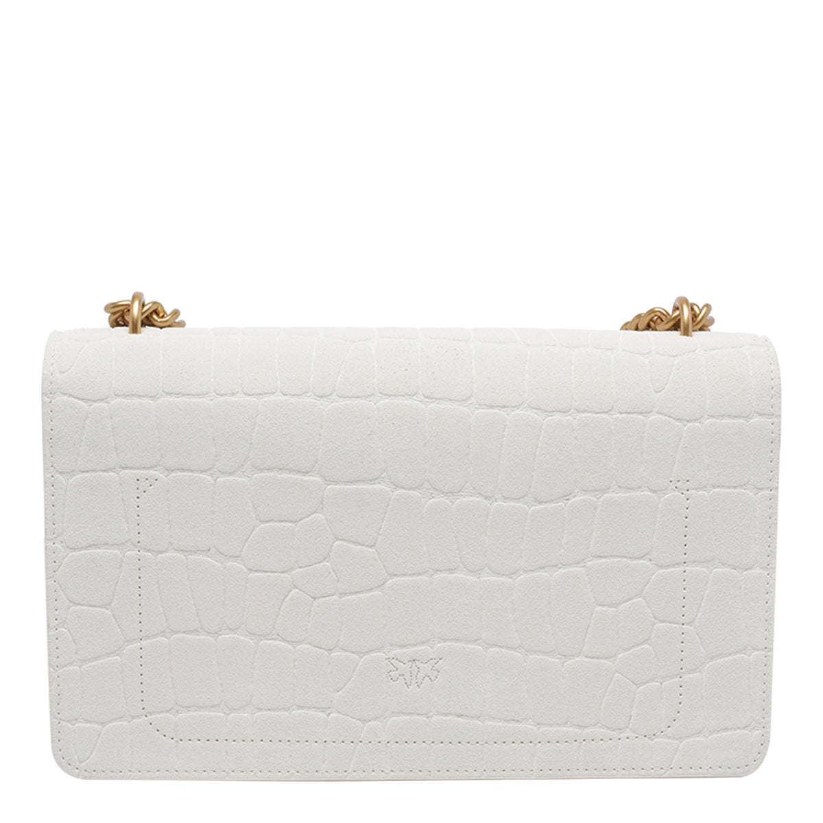 Pinko Bags White Calf Leather