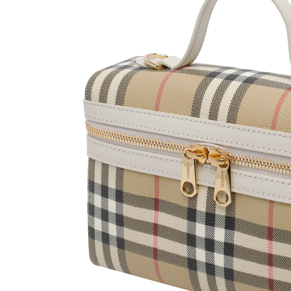 Burberry Bags Beige Polyurethane Polyester Cotton