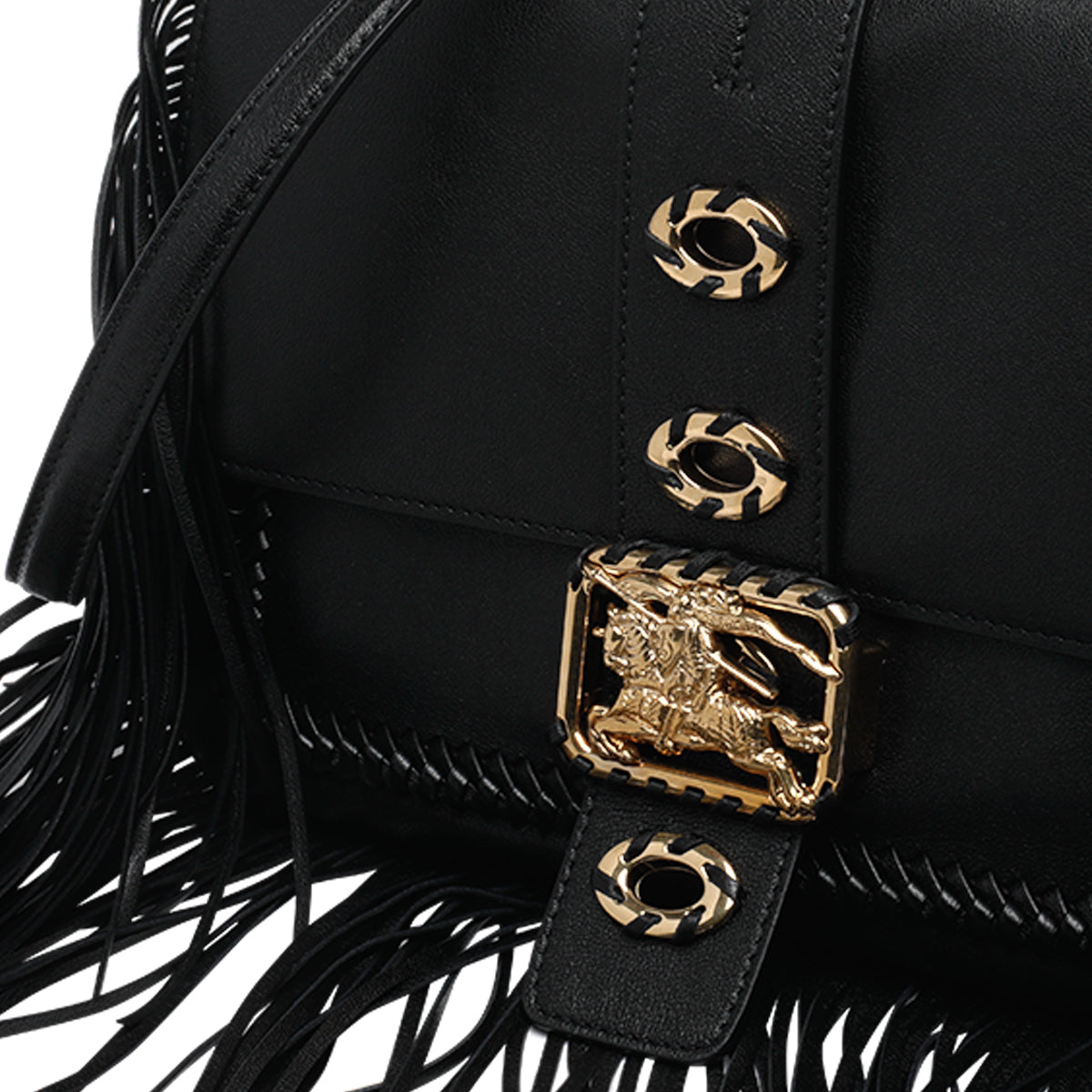Burberry Bags Black Lamb Leather
