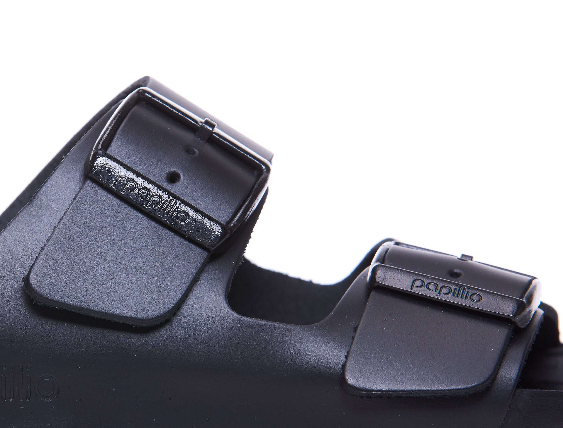 Birkenstock Sandals Black Calf Leather/rubber Sole