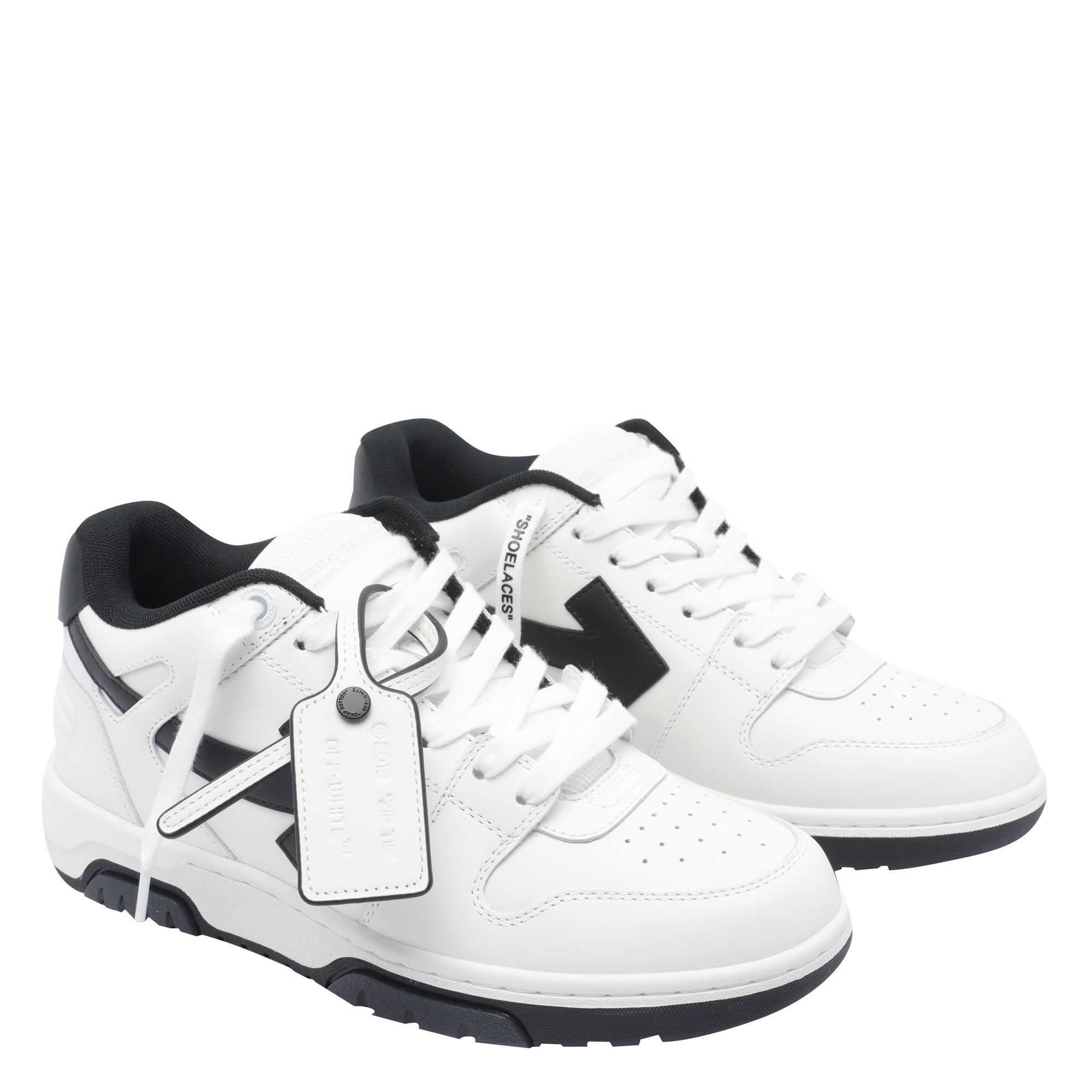 Off White Sneakers Calf Leather/rubber Sole