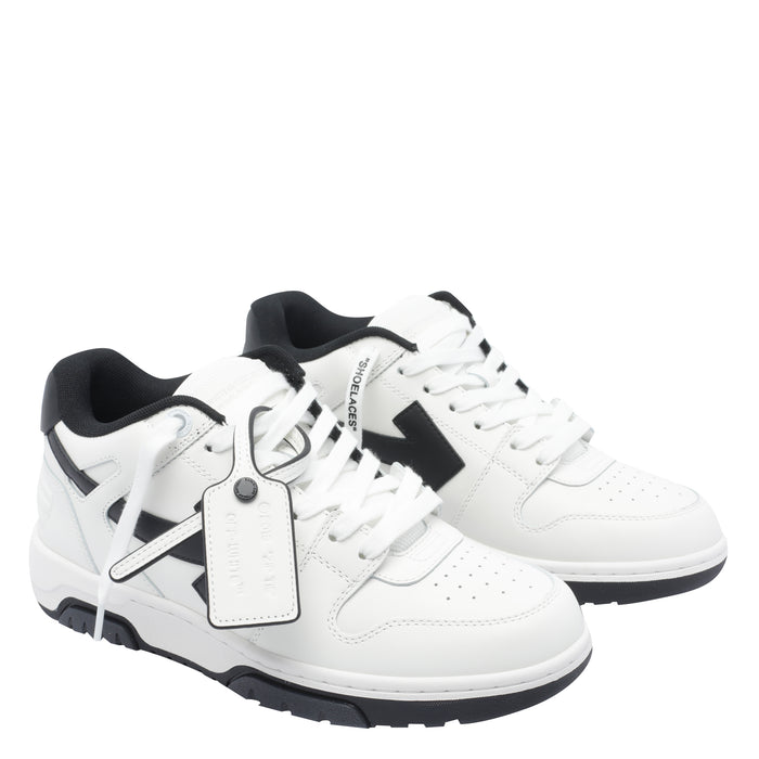 Off White Sneakers Calf Leather/rubber Sole