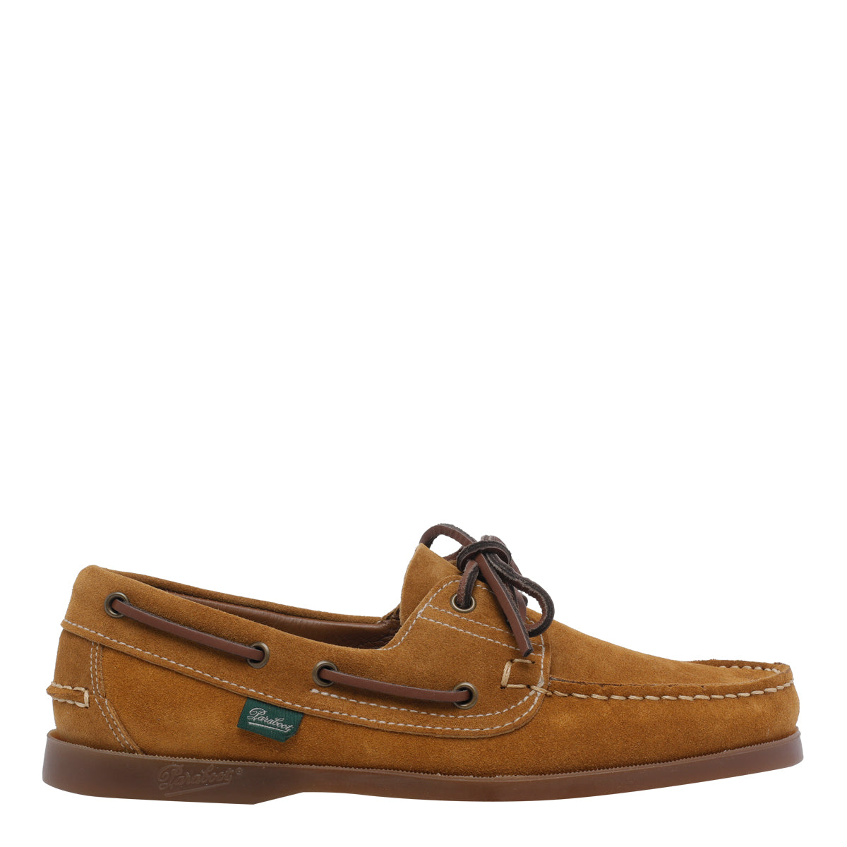 Paraboot Brown Suede Leather/rubber Sole