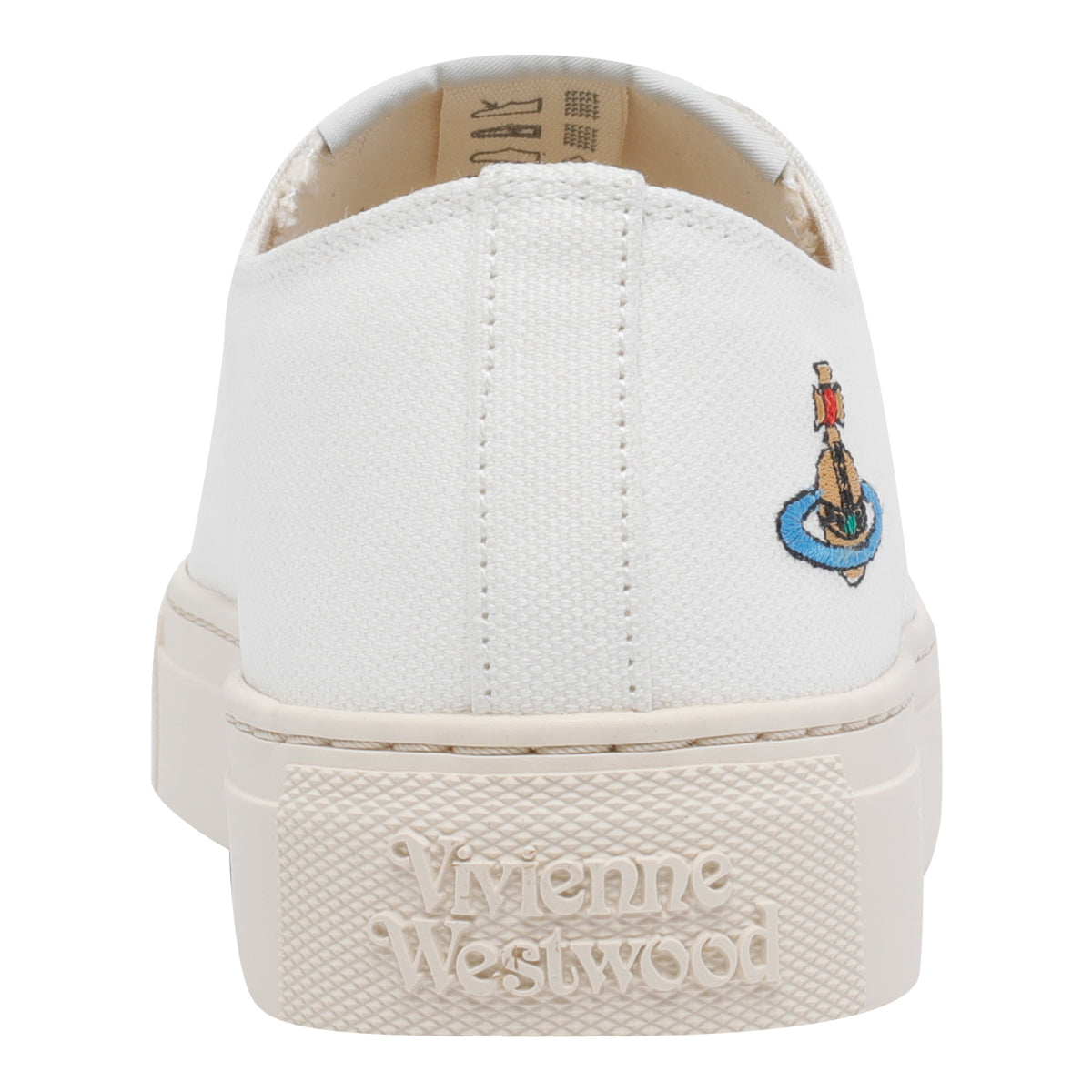 Vivienne Westwood Sneakers White Fabric /rubber Sole
