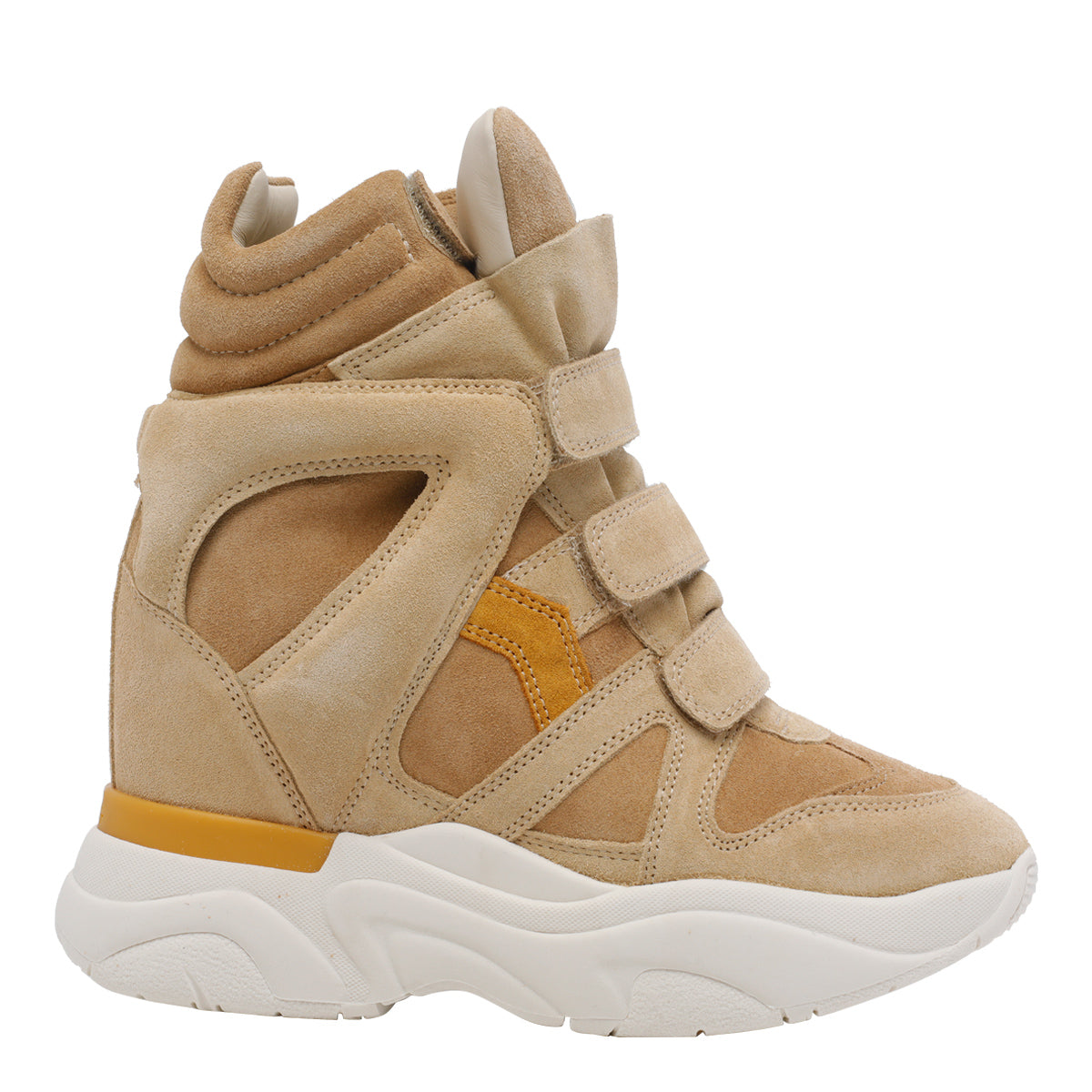 Isabel Marant Beige Suede Leather/rubber Sole