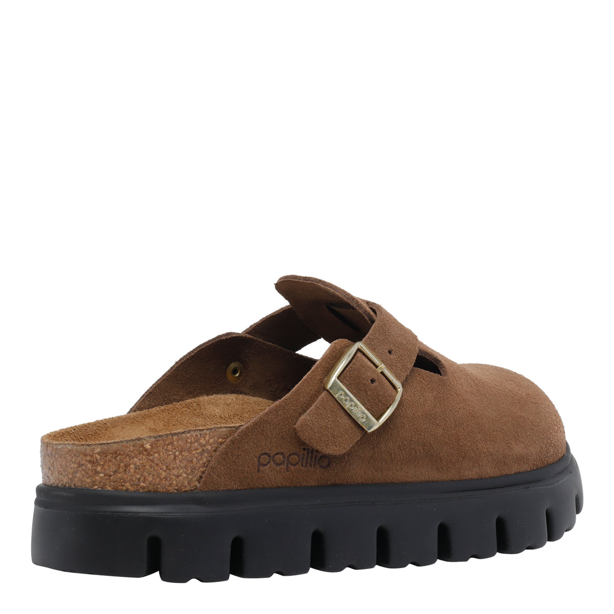 Birkenstock Brown Suede Leather/rubber Sole