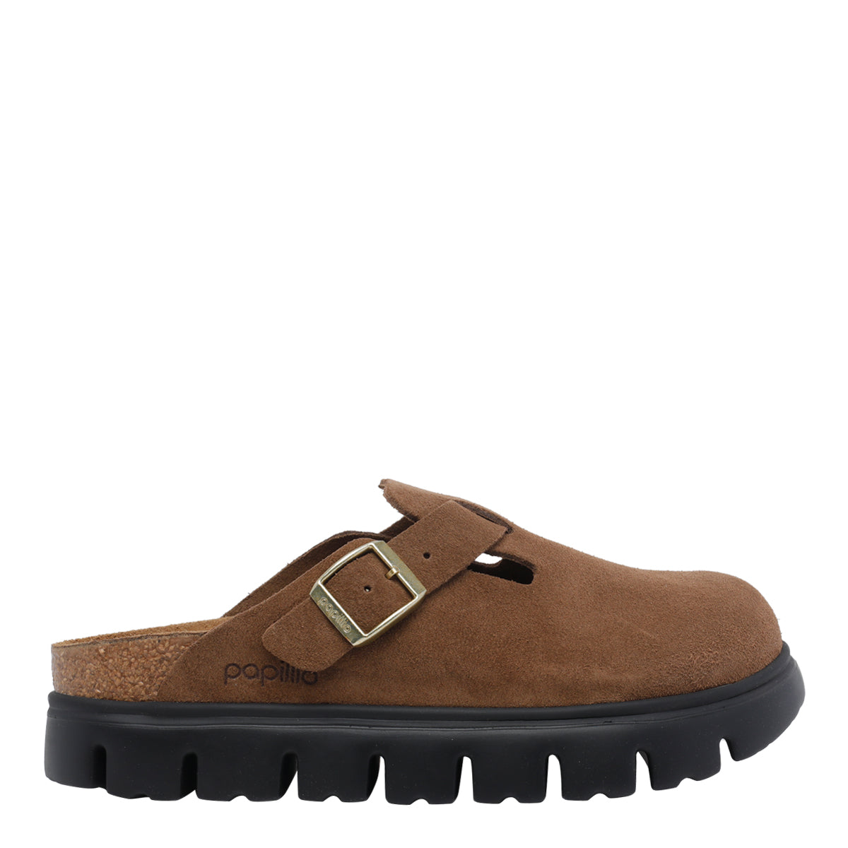 Birkenstock Brown Suede Leather/rubber Sole