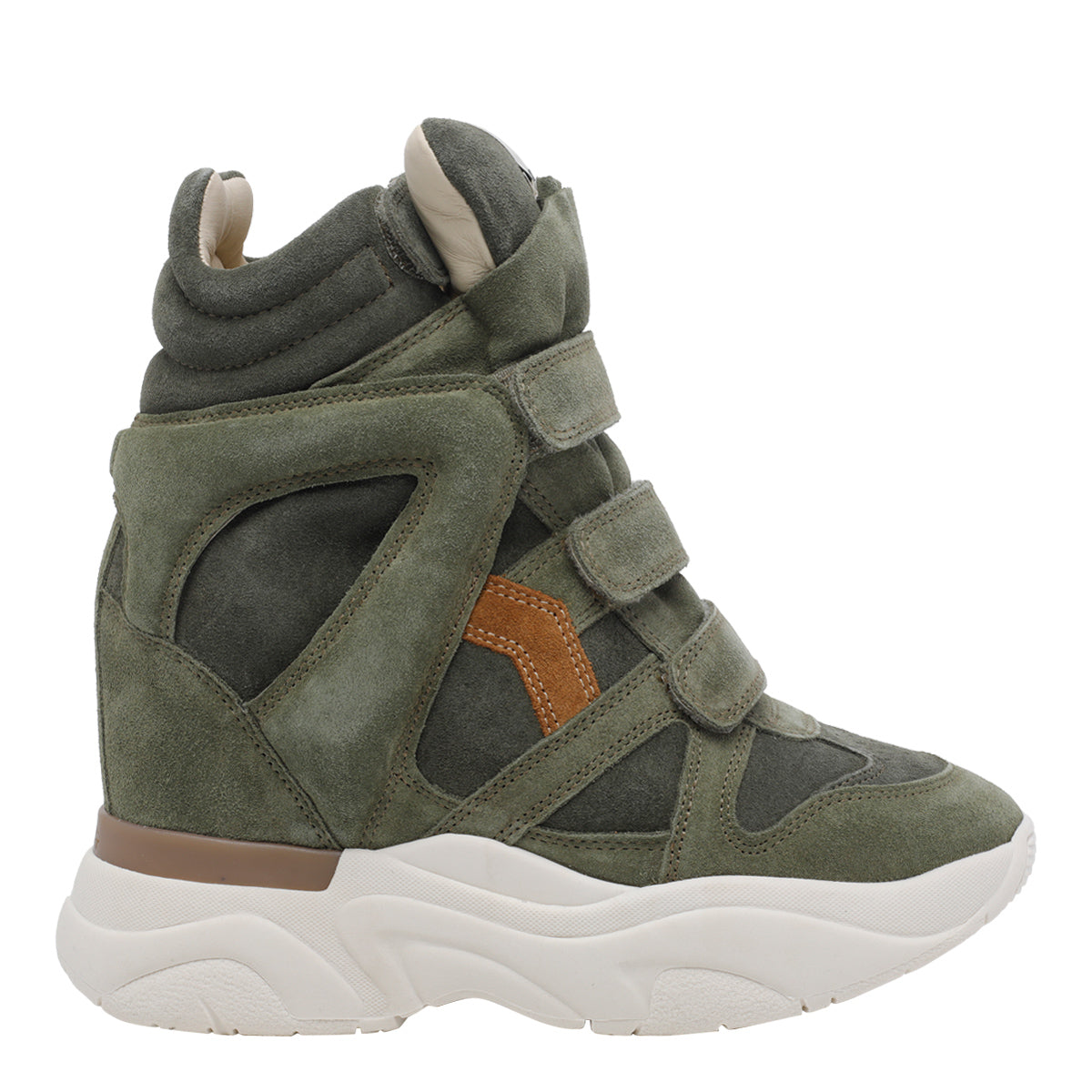 Isabel Marant Green Suede Leather/rubber Sole