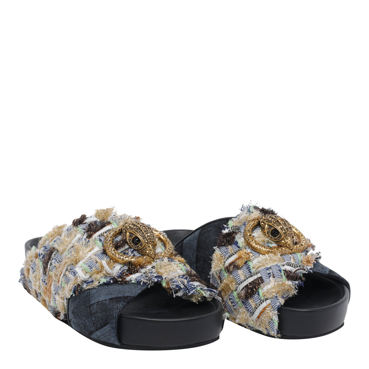 Kurt Geiger Sandals Fabric /rubber Sole