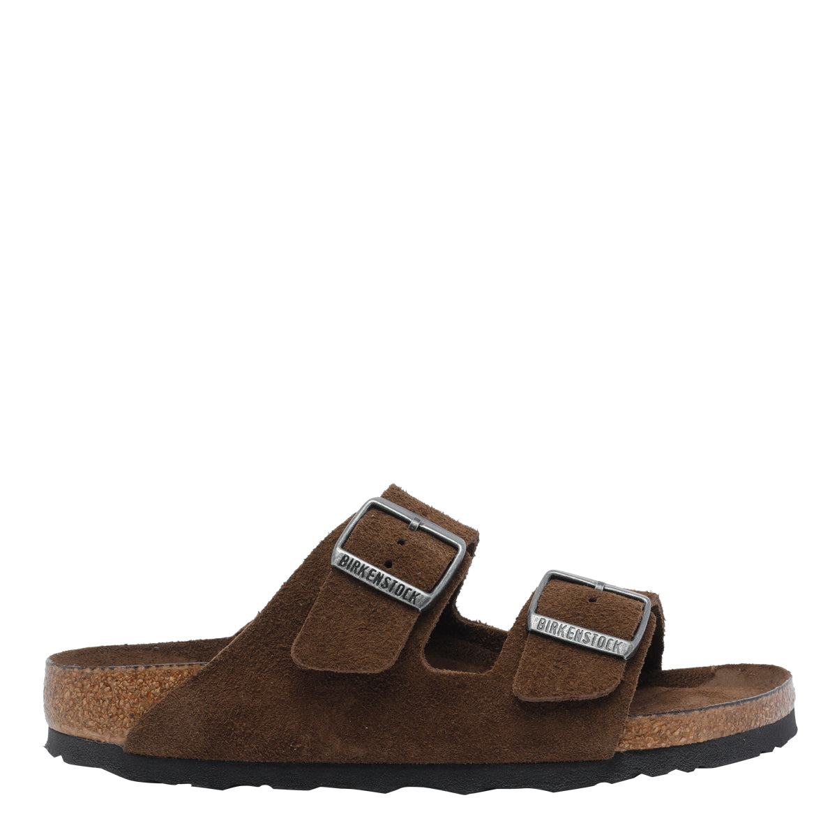 Birkenstock Brown Suede Leather/rubber Sole
