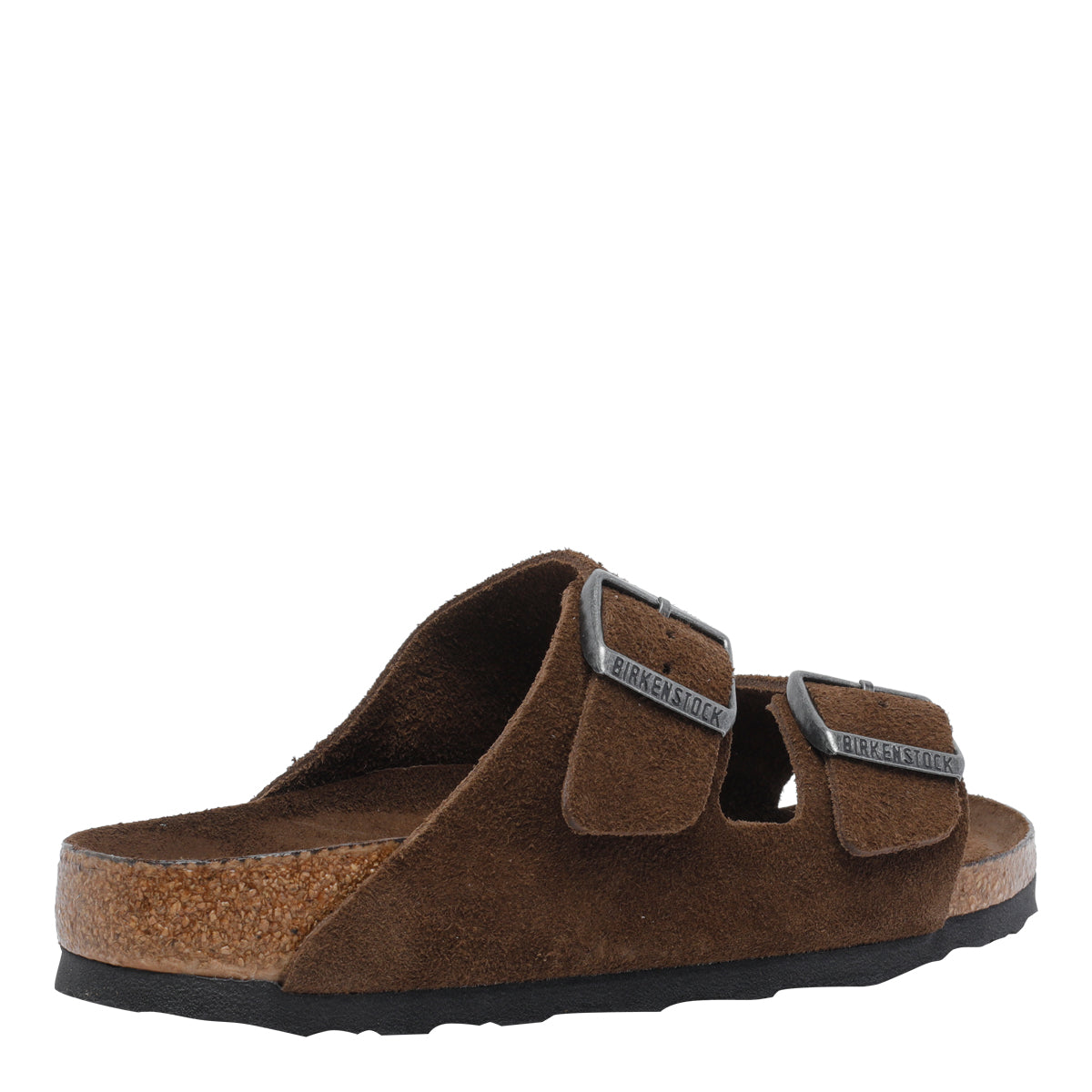 Birkenstock Brown Suede Leather/rubber Sole