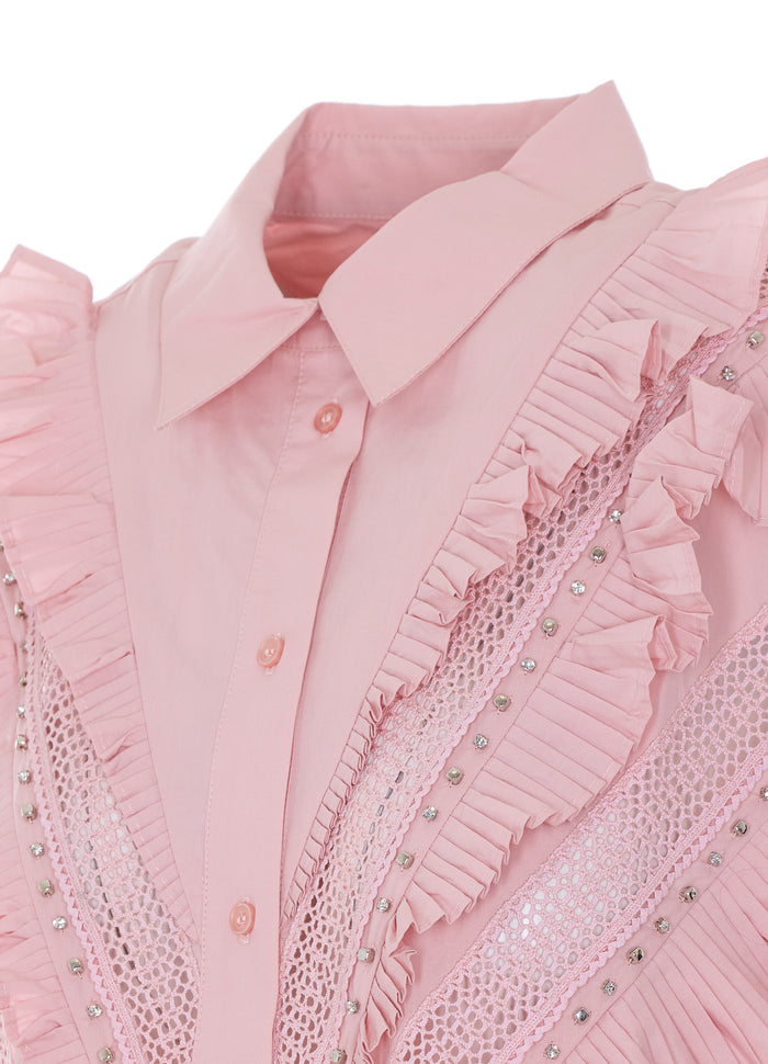 Essentiel Antwerp Shirts Pink Cotton