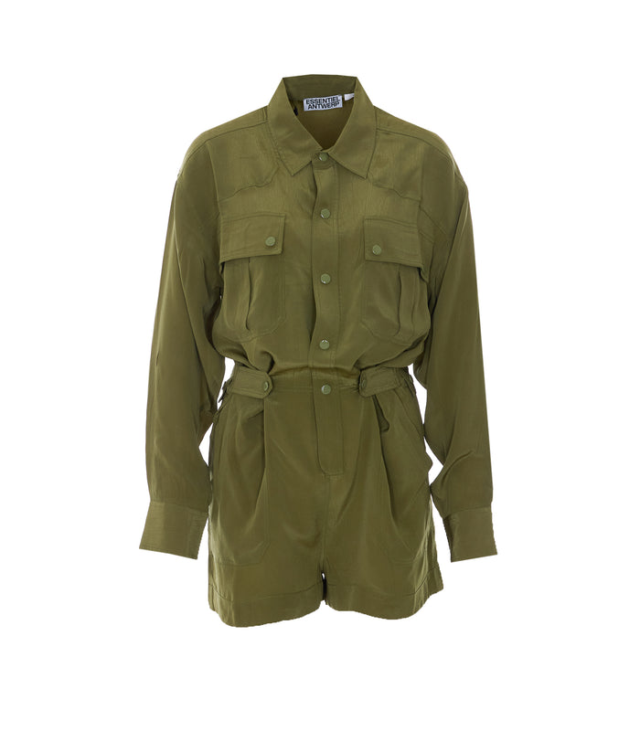 Essentiel Antwerp Skirts Green Viscose