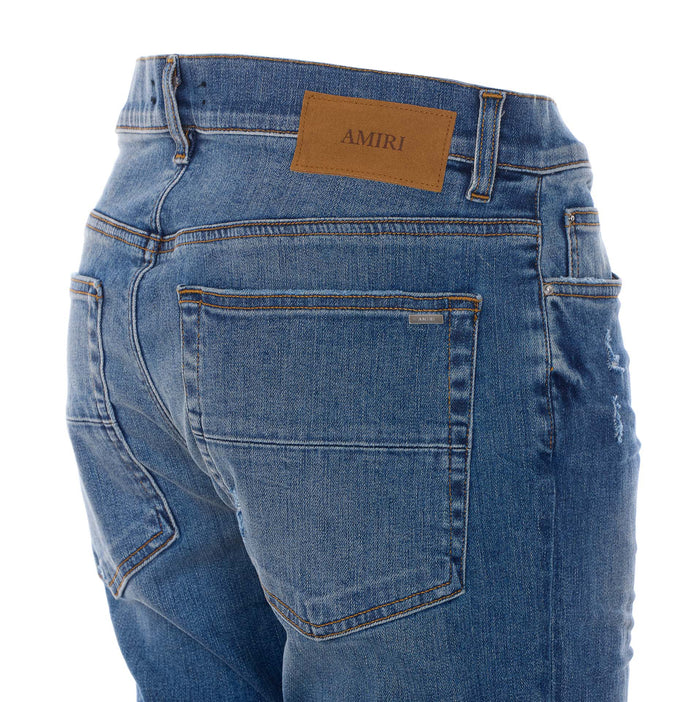Amiri Blue Cotton
