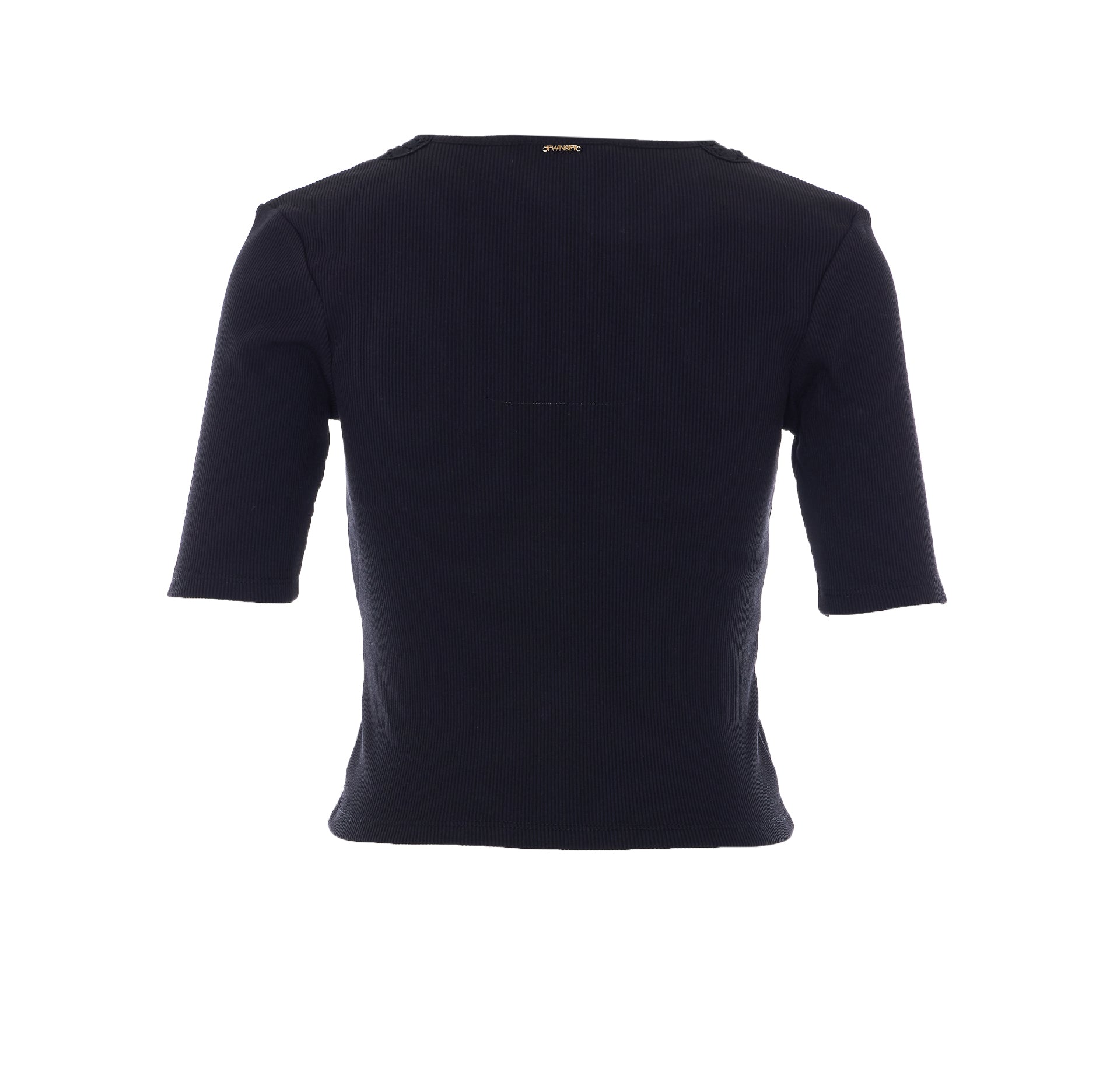 Twin-Set T-Shirts And Polos Black Cotton