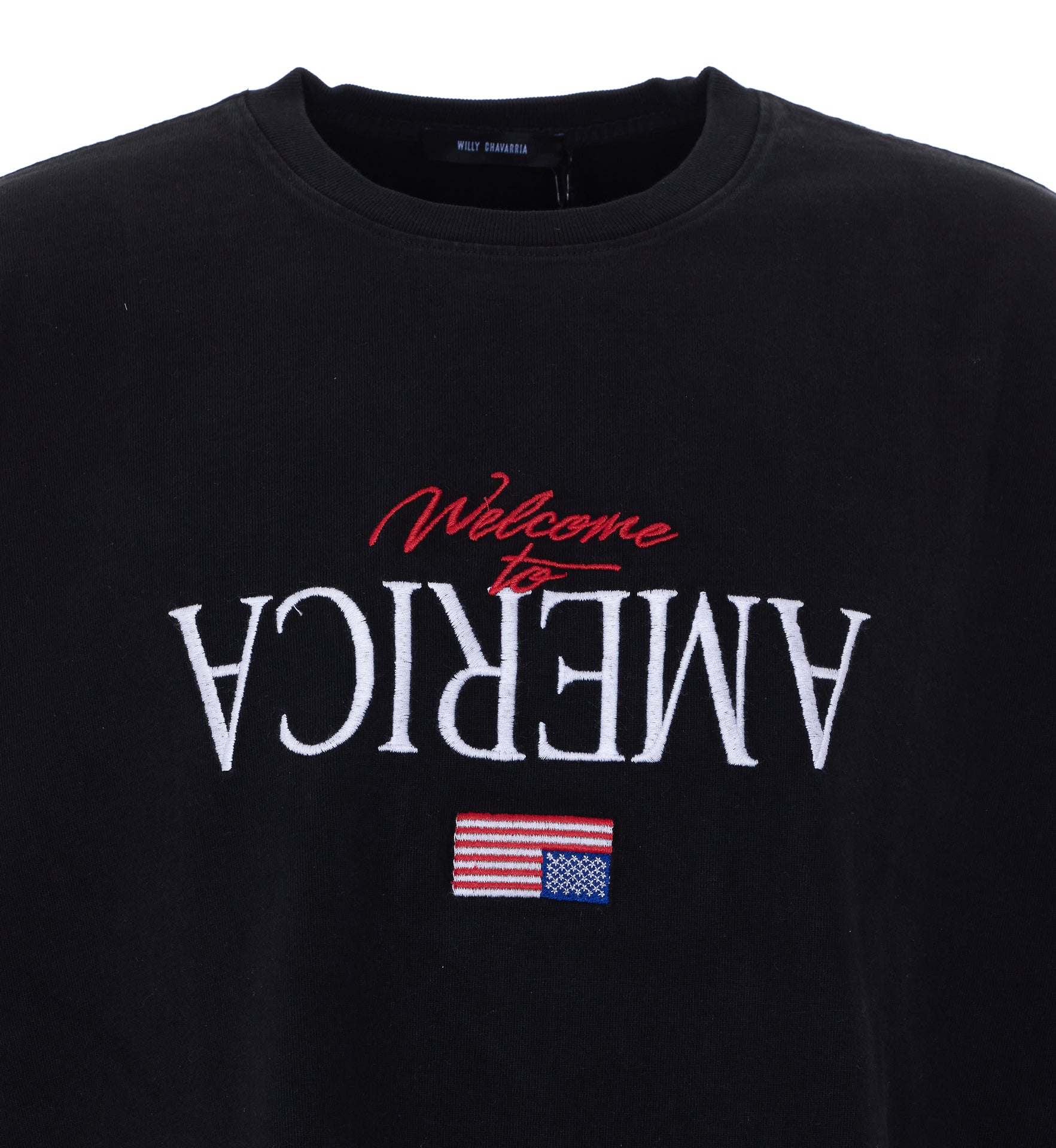 Willy Chavarria Black Cotton