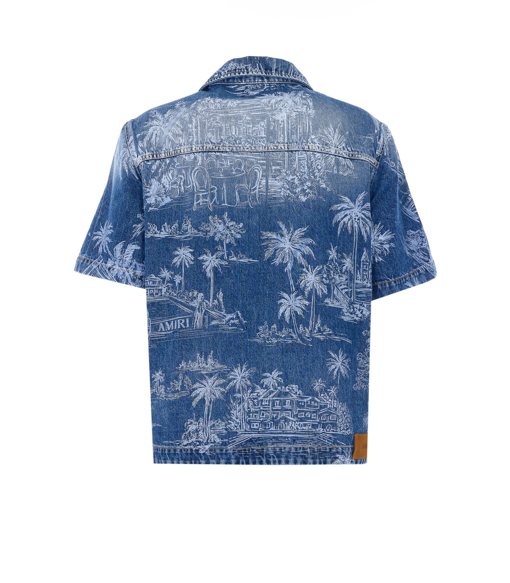 Amiri Blue Cotton