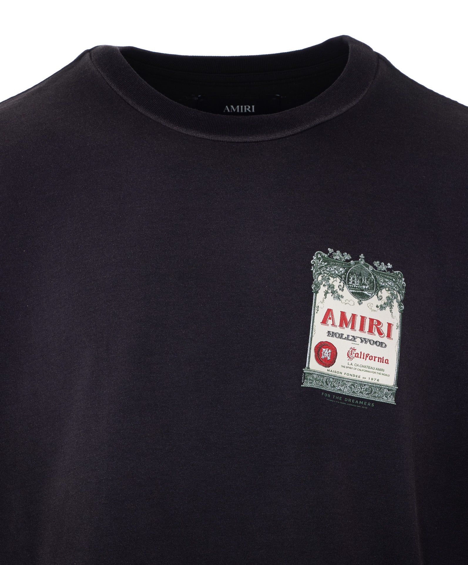Amiri Black Cotton