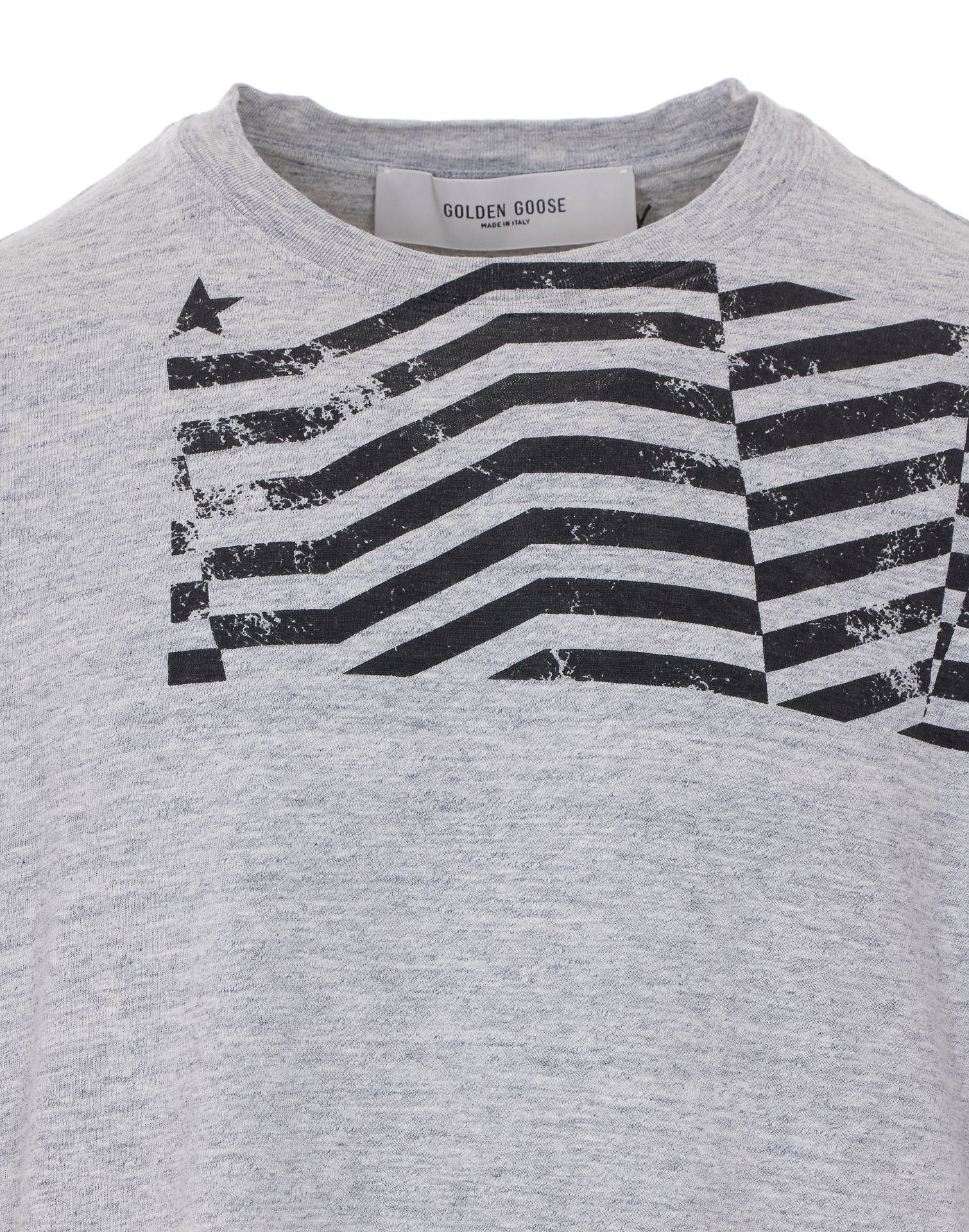 Golden Goose T-Shirts And Polos Grey Cotton