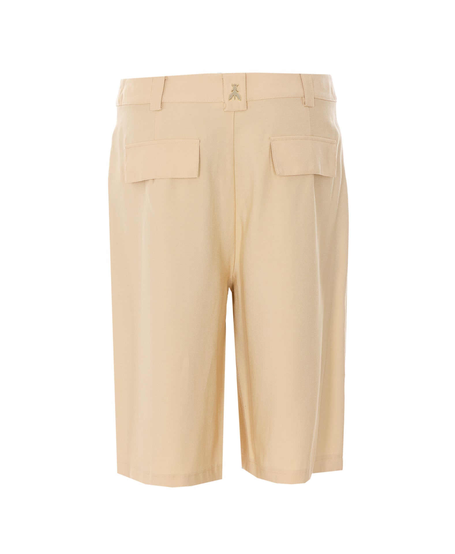 Patrizia Pepe Trousers Beige Viscose