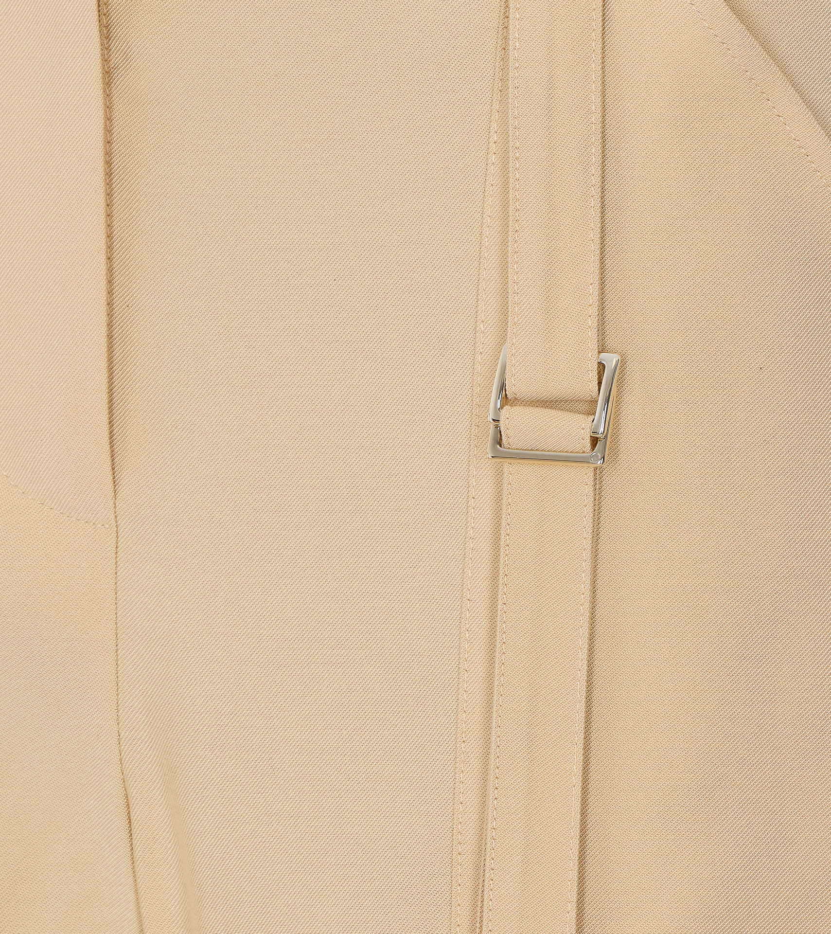 Patrizia Pepe Trousers Beige Viscose