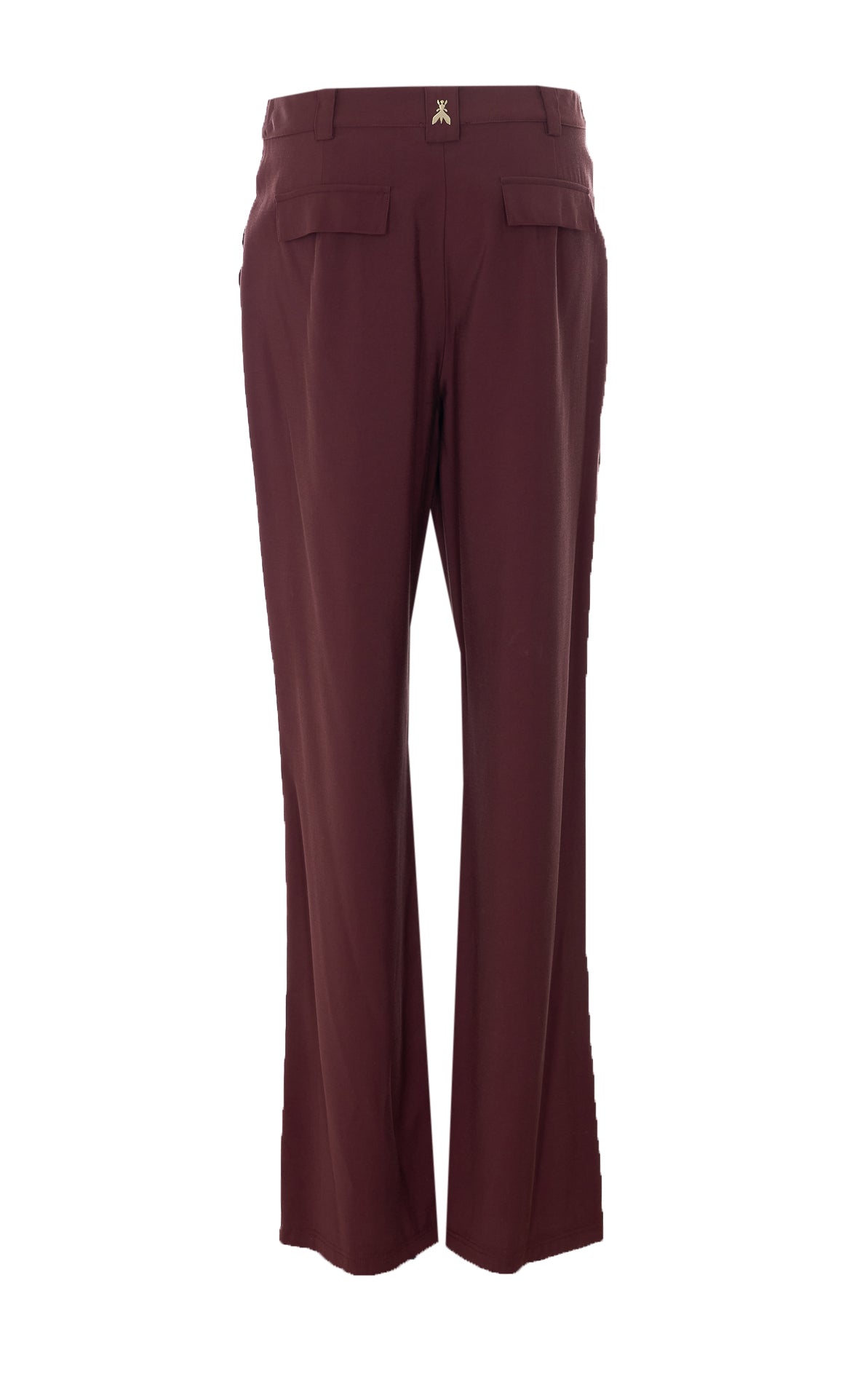 Patrizia Pepe Trousers Red Viscose