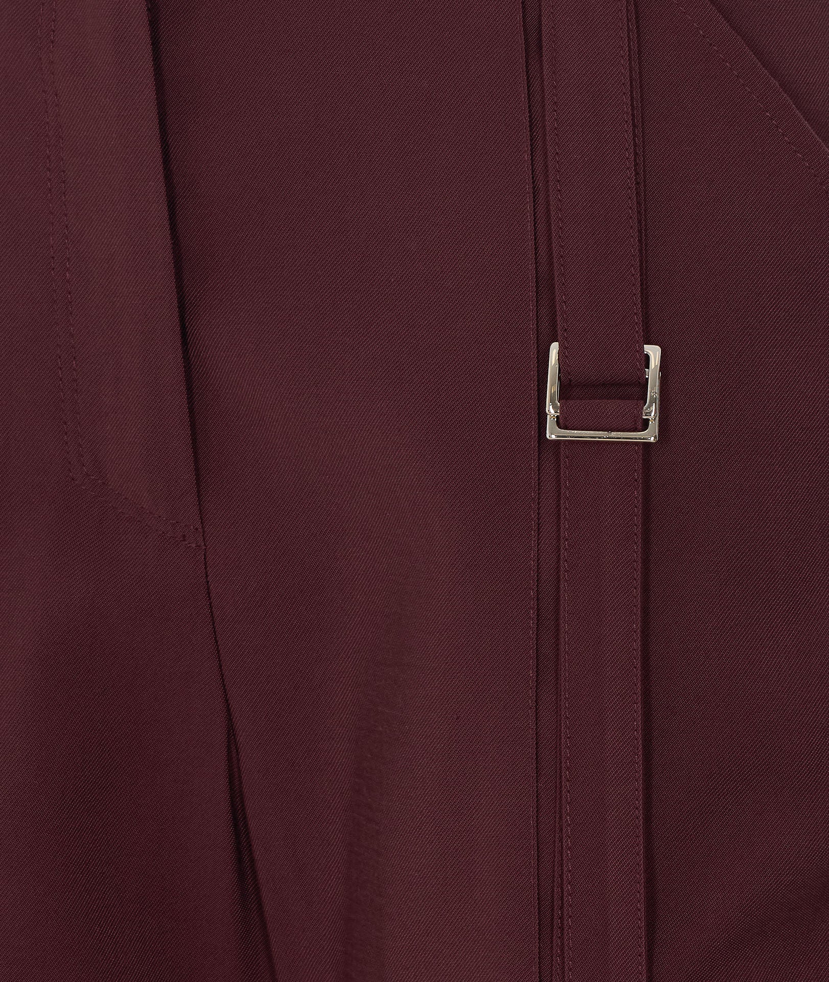 Patrizia Pepe Trousers Red Viscose